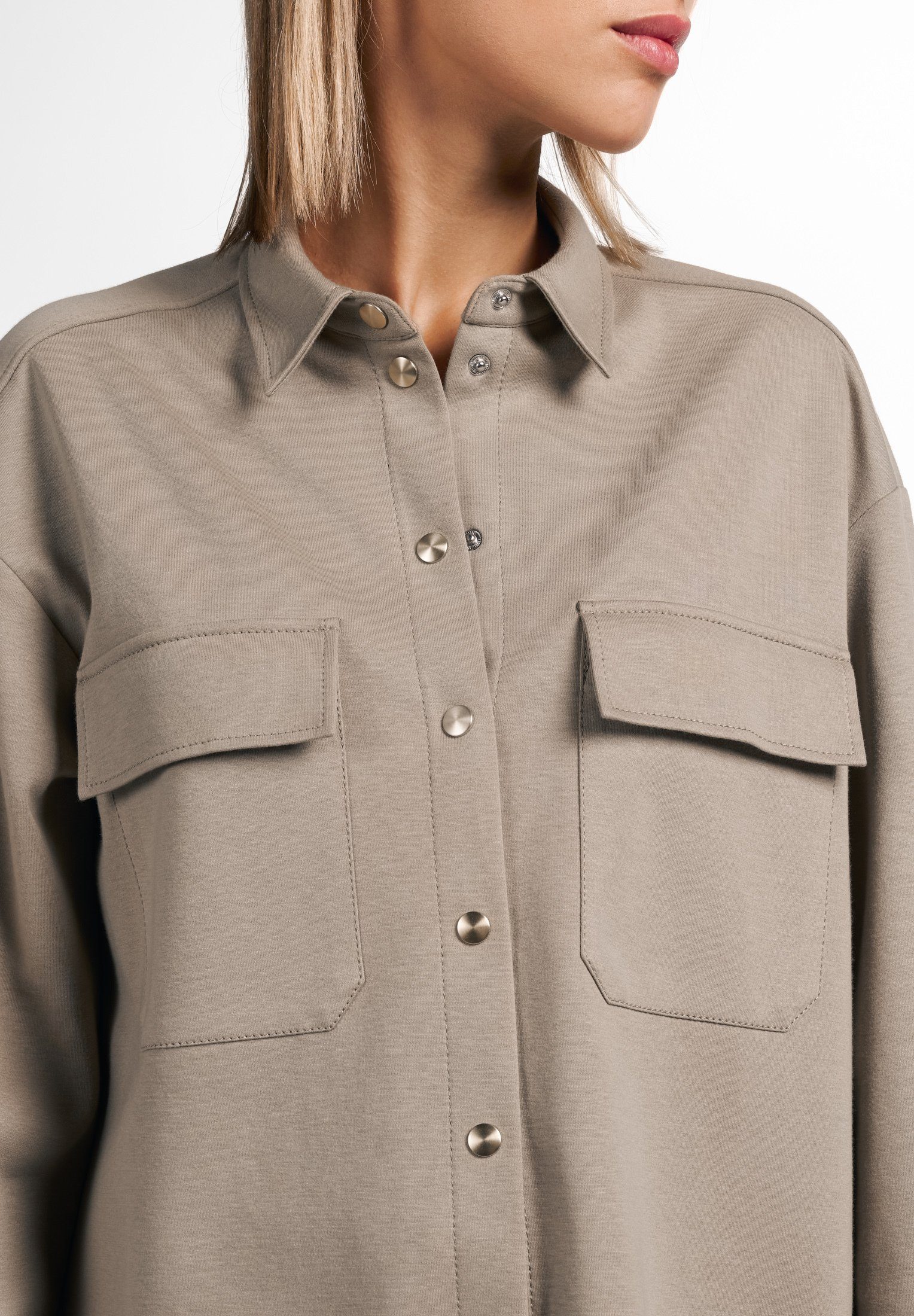 Eterna Overhemdblouse Oversized fit