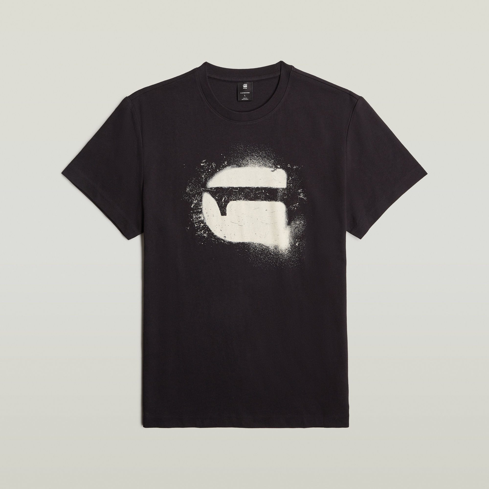 G-Star RAW T-shirt Spray G Logo met ronde hals