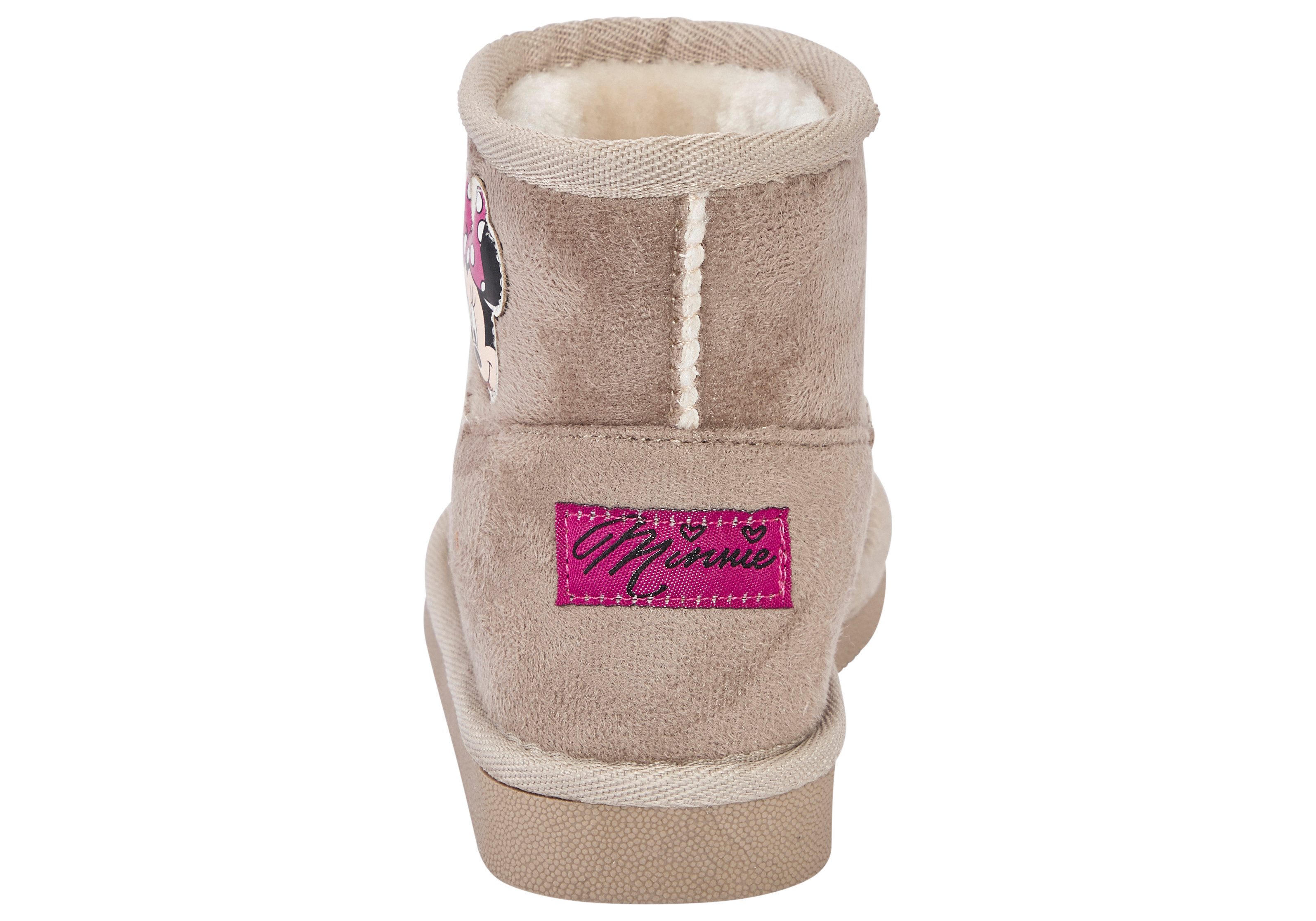 Disney Boots zonder sluiting Minnie Winterschoenen, Winterlaarzen, Snowboots, Instaplaarzen, gevoerd