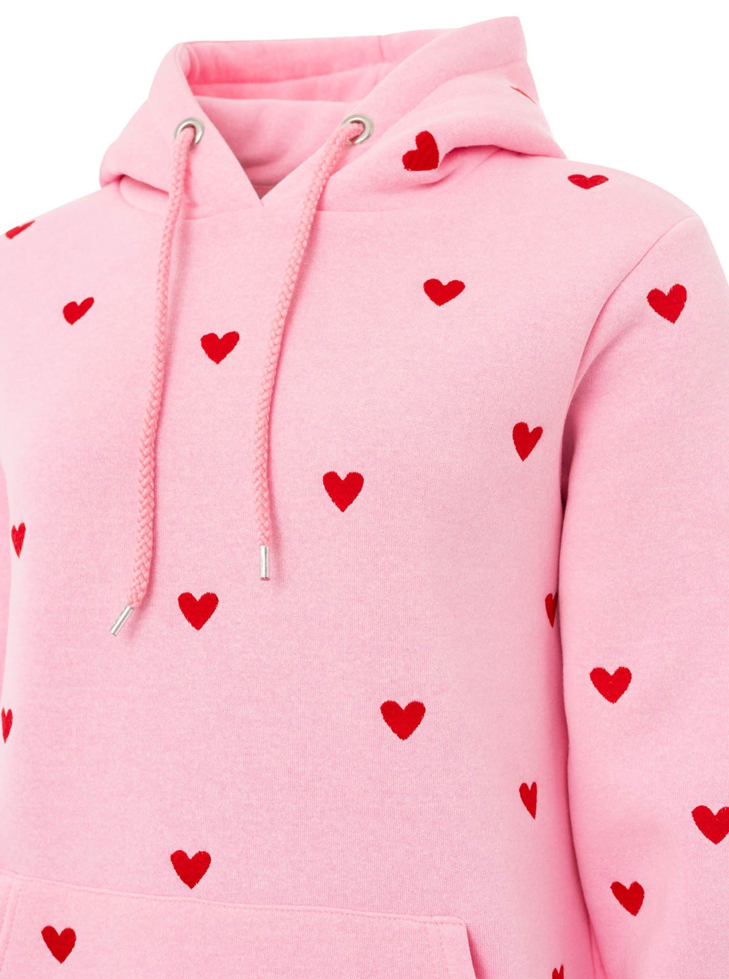 Zwillingsherz Hoodie Hearts met mini me-stijl voor moeders & dochters