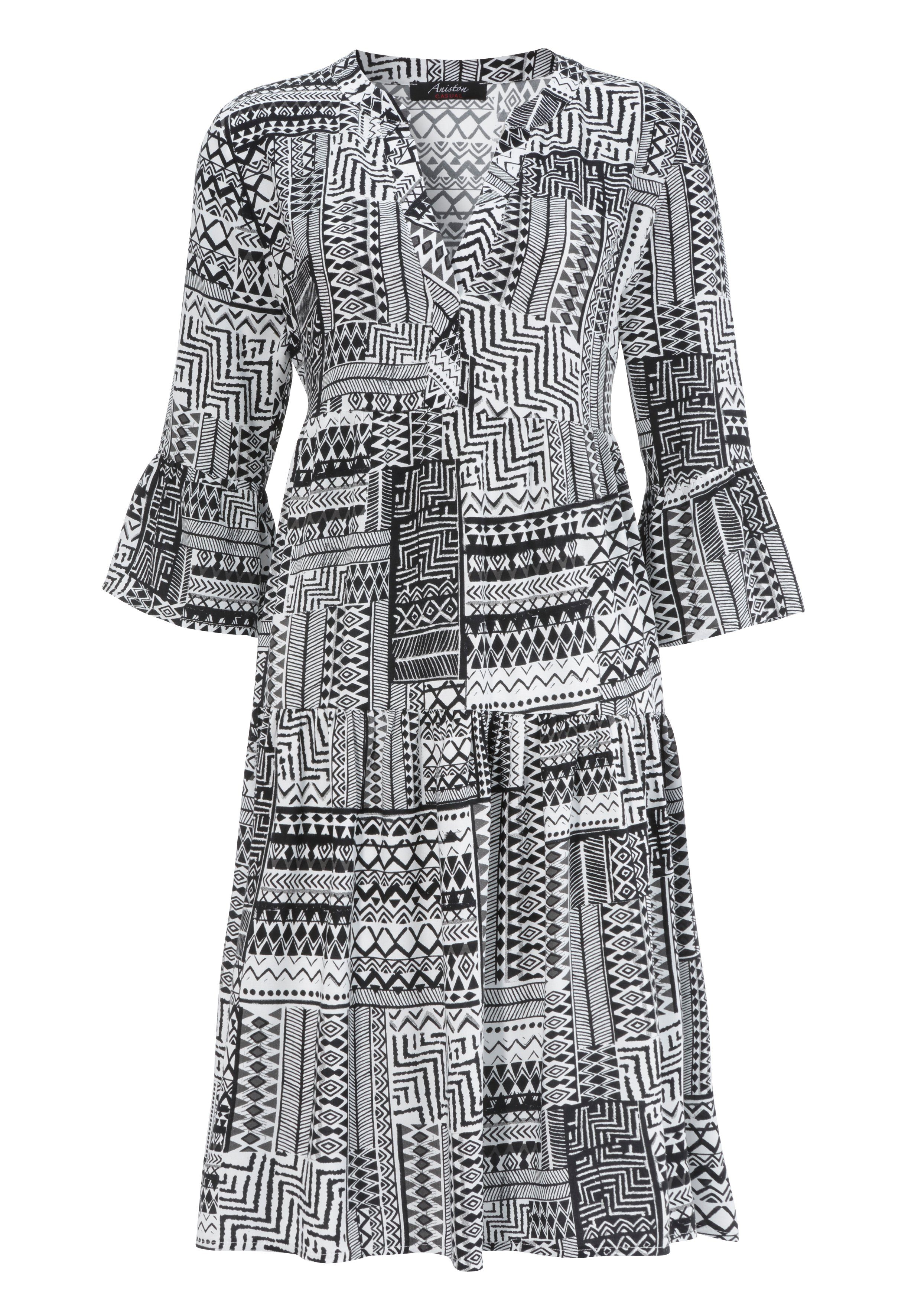 Aniston CASUAL Zomerjurk in folklore-look