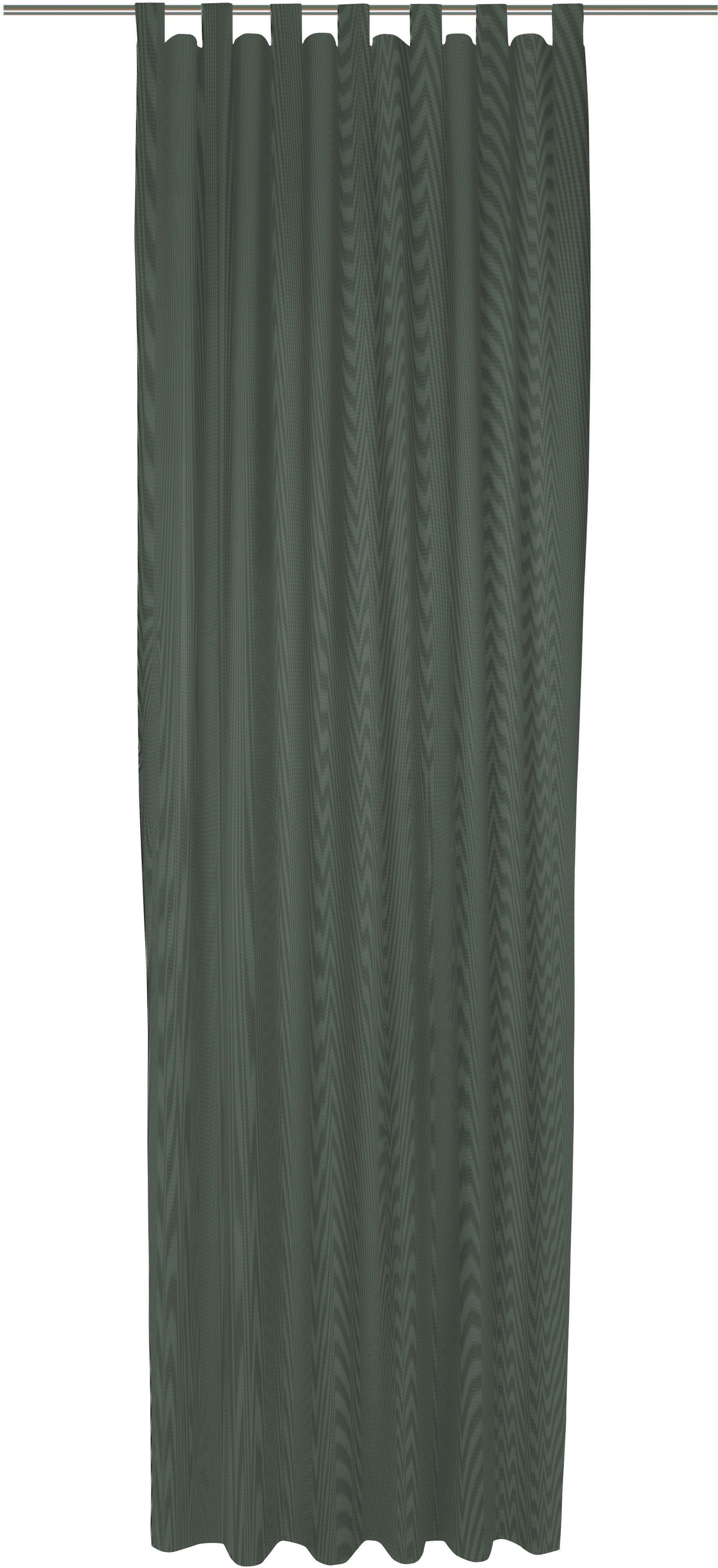 Wirth Gordijn Uni Collection (1 stuk) kant & klaar gordijnen maat 142 cm x 375 cm groen