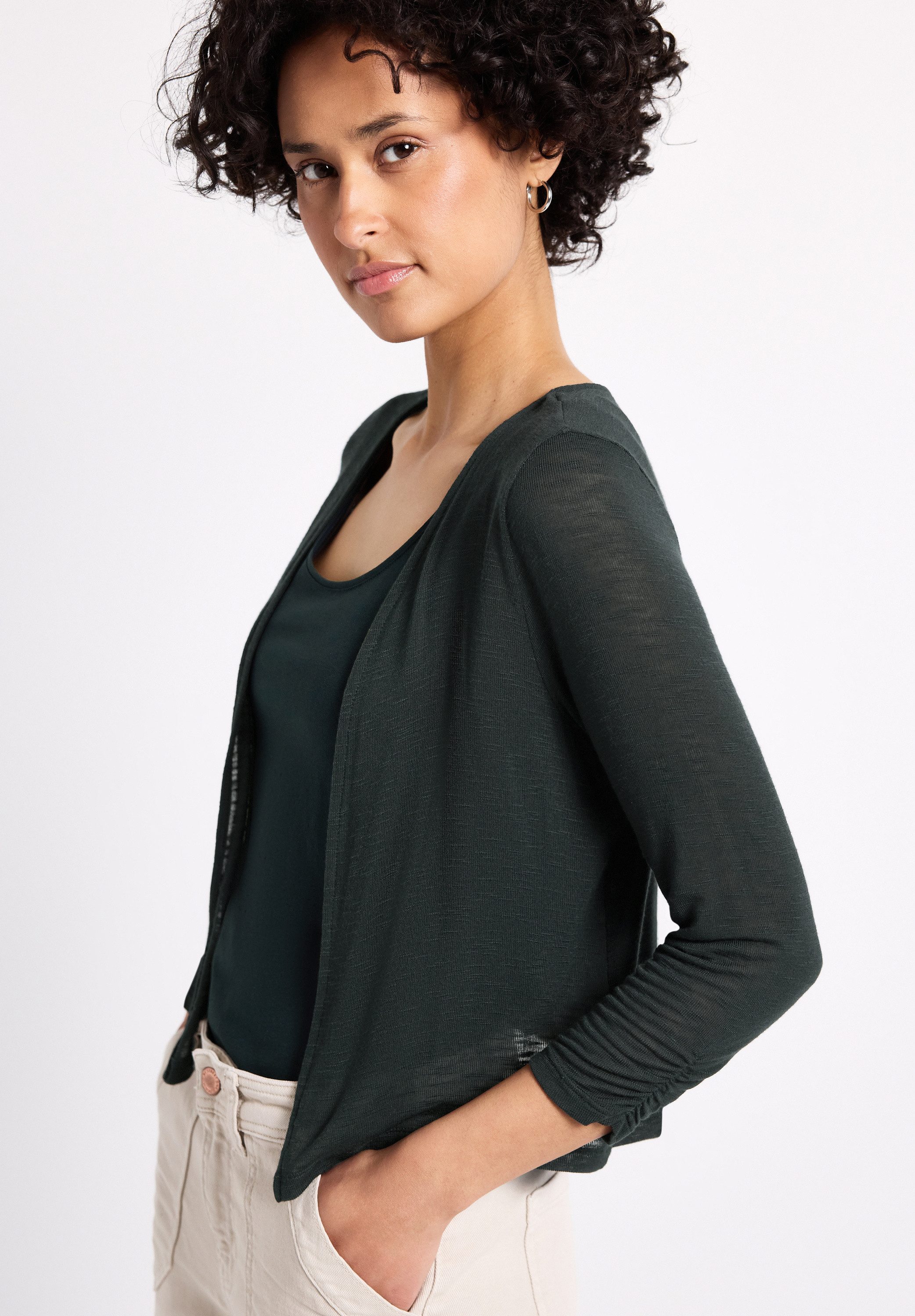 STREET ONE Shirtjasje Style Suse met stretchaandeel