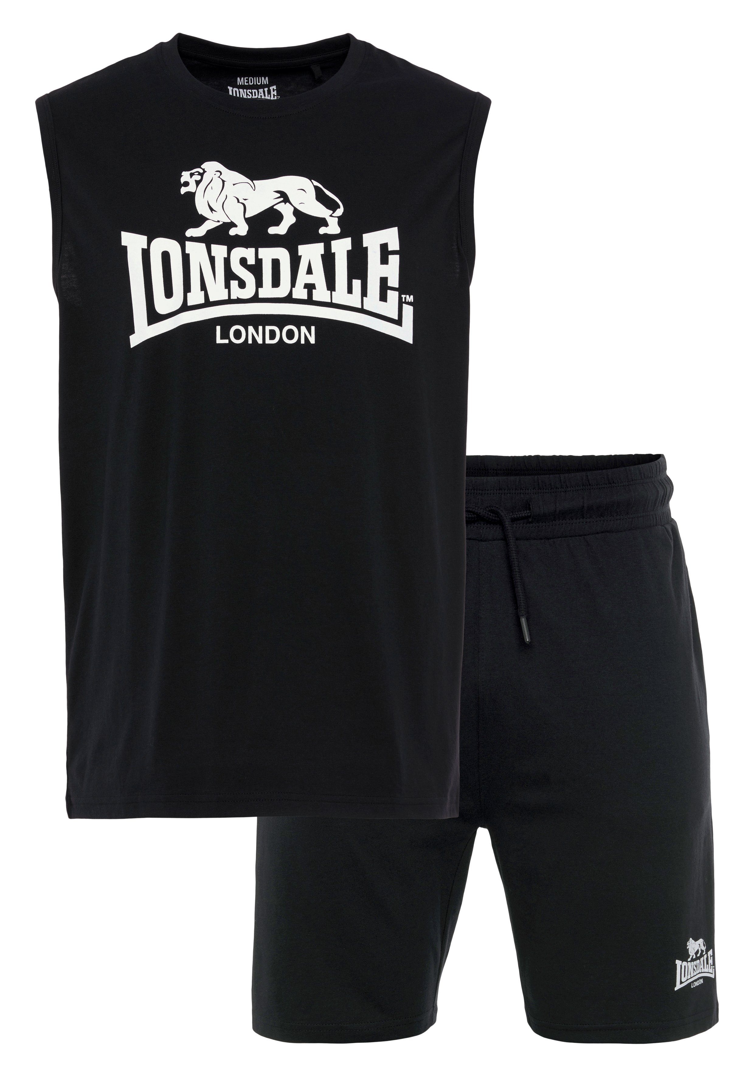 Lonsdale Sportpak ALLANTON Tank en shorts set (set, 2-delig)