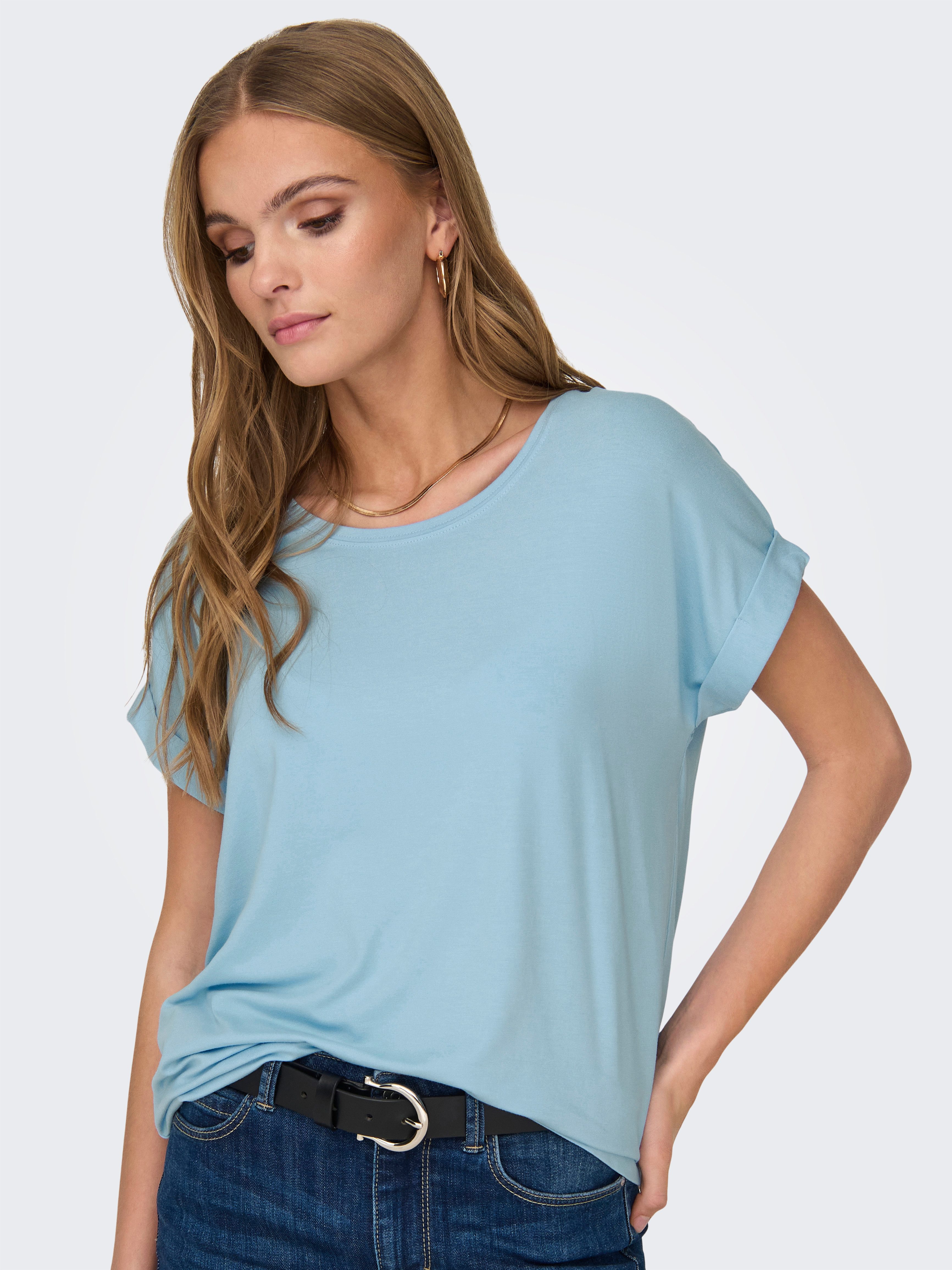 Only T-shirt ONLMOSTER S/S O-NECK TOP NOOS JRS