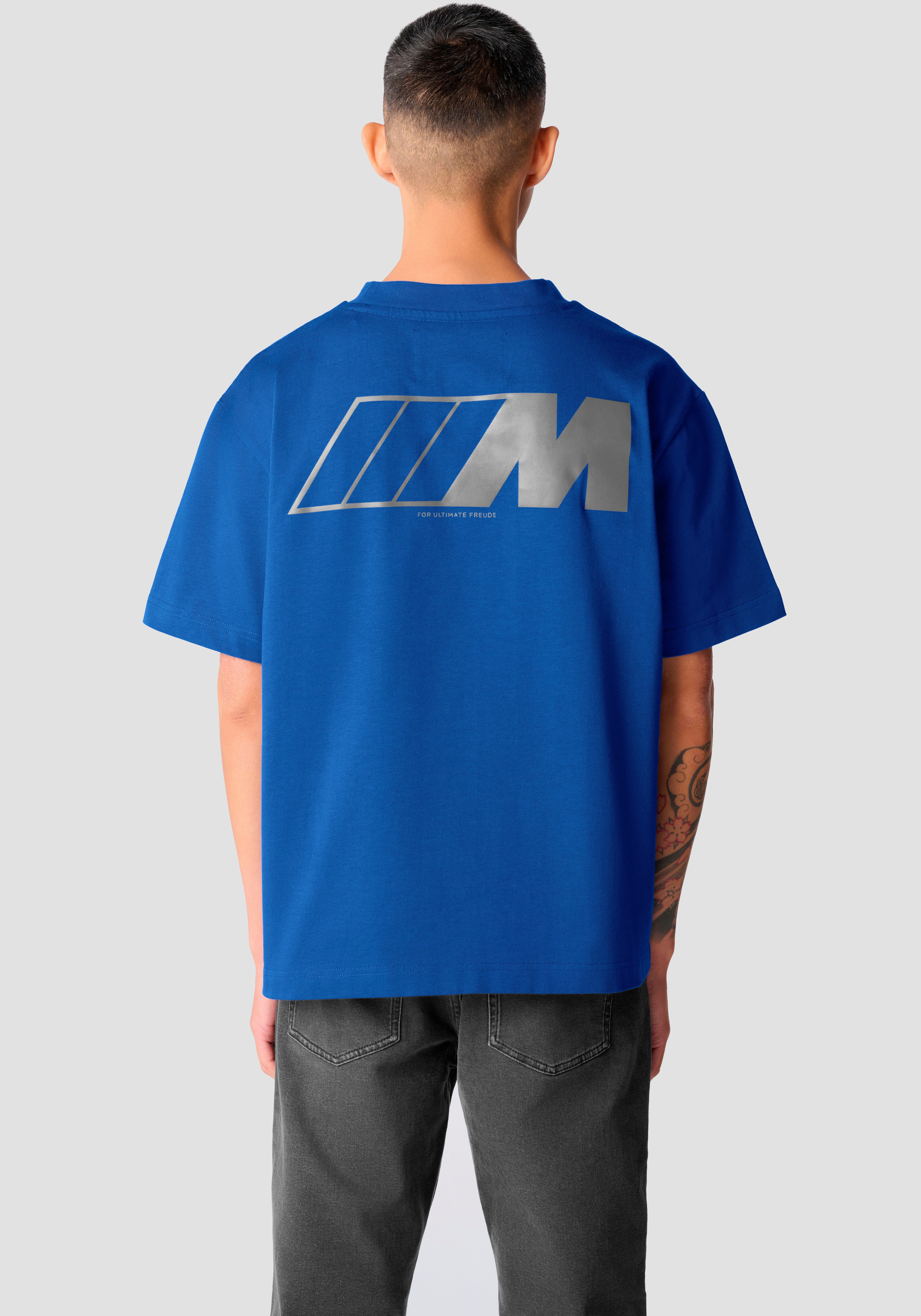 BMW T-shirt met logoborduring op borsthoogte