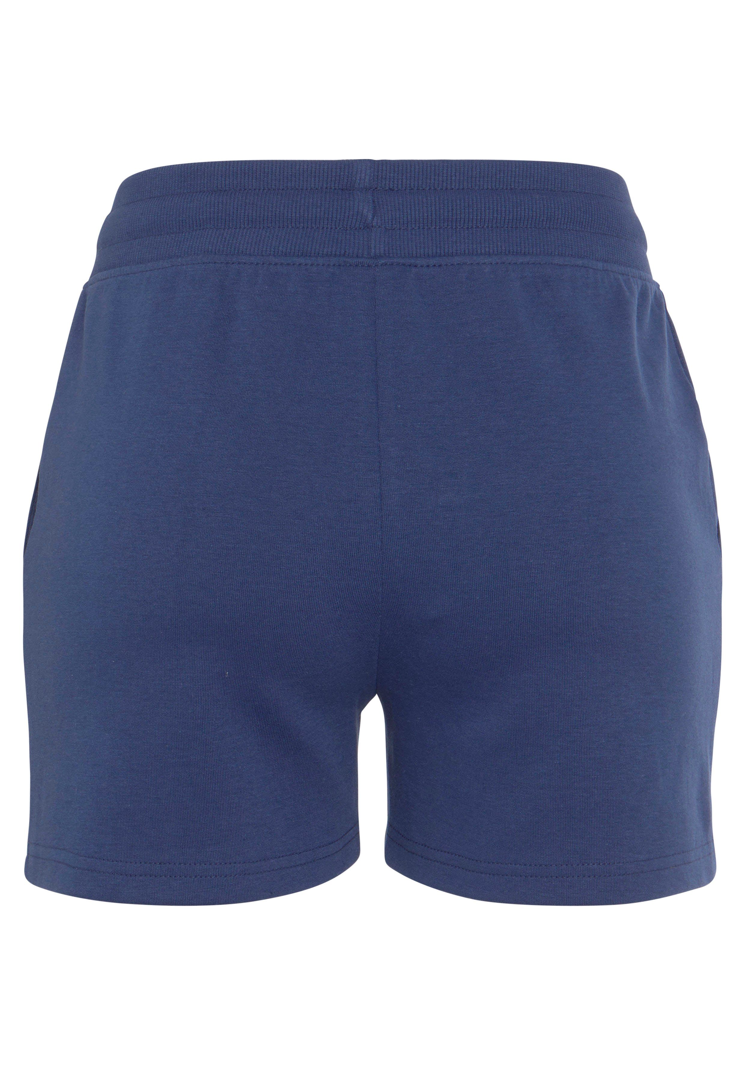 Bench. Loungewear Short met logoprint en borduursel