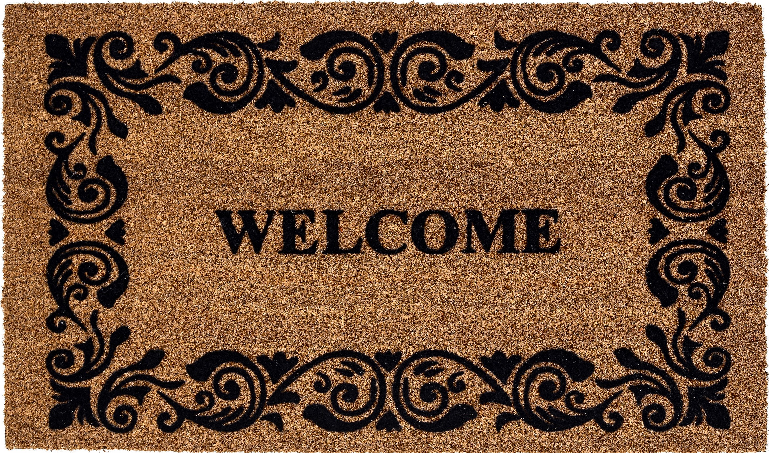 ASTRA Mat Coco Welcome Inloopmat, kokosmat met quote