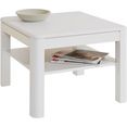 pro line salontafel van hout, met plank, naar keuze in rechthoekig of vierkant wit