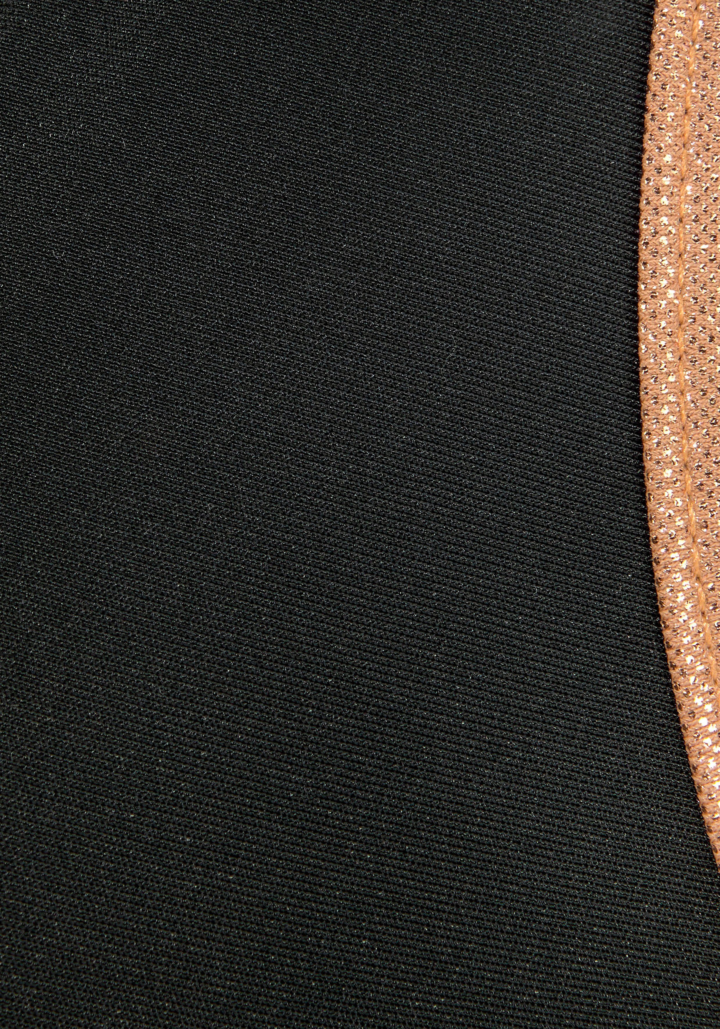Bruno Banani Bikinitop met beugels Milano met koperkleurige paspels