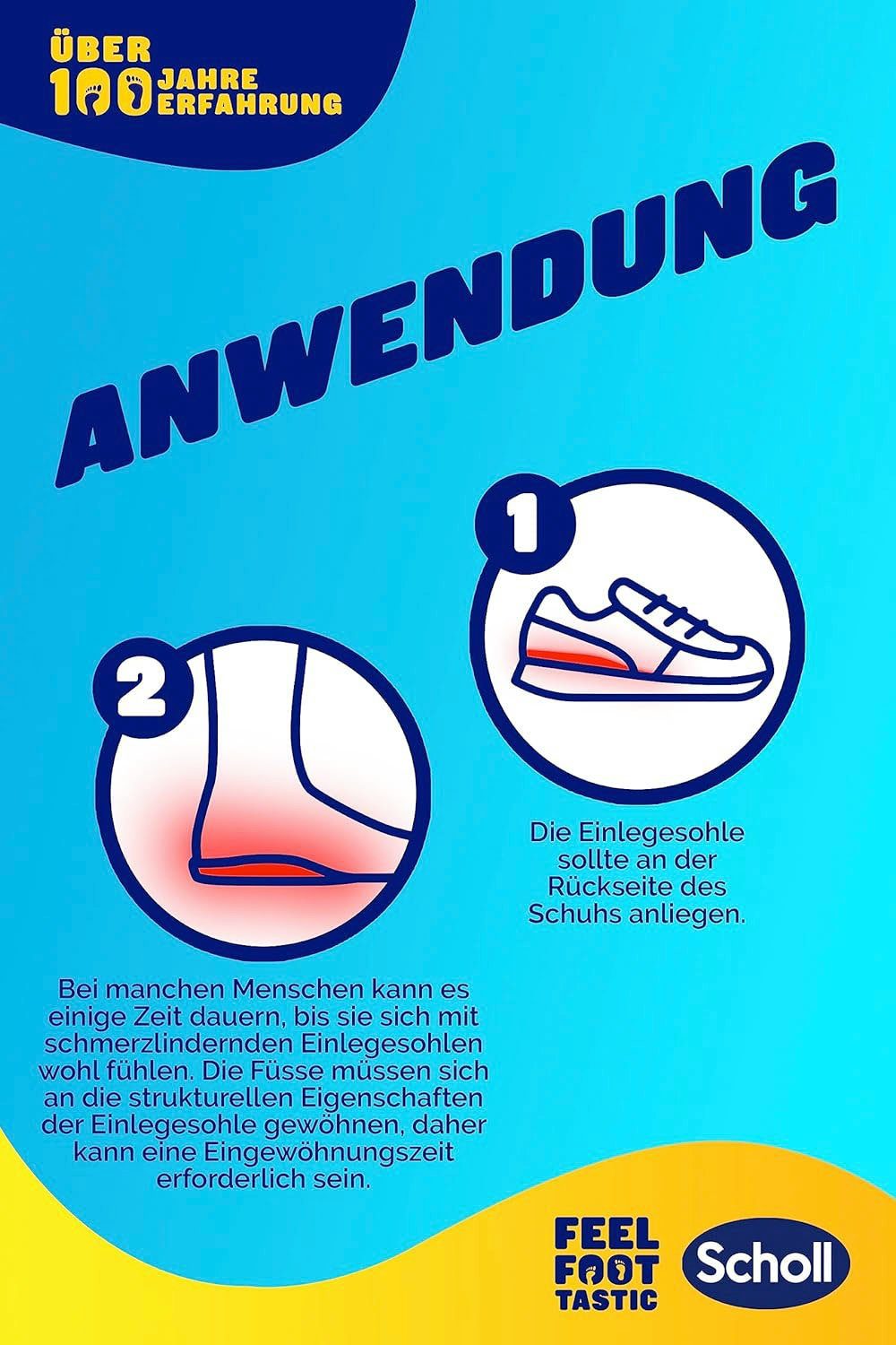 Scholl Inlegzolen In-Balance 3/4 bij pijn van knie tot hiel