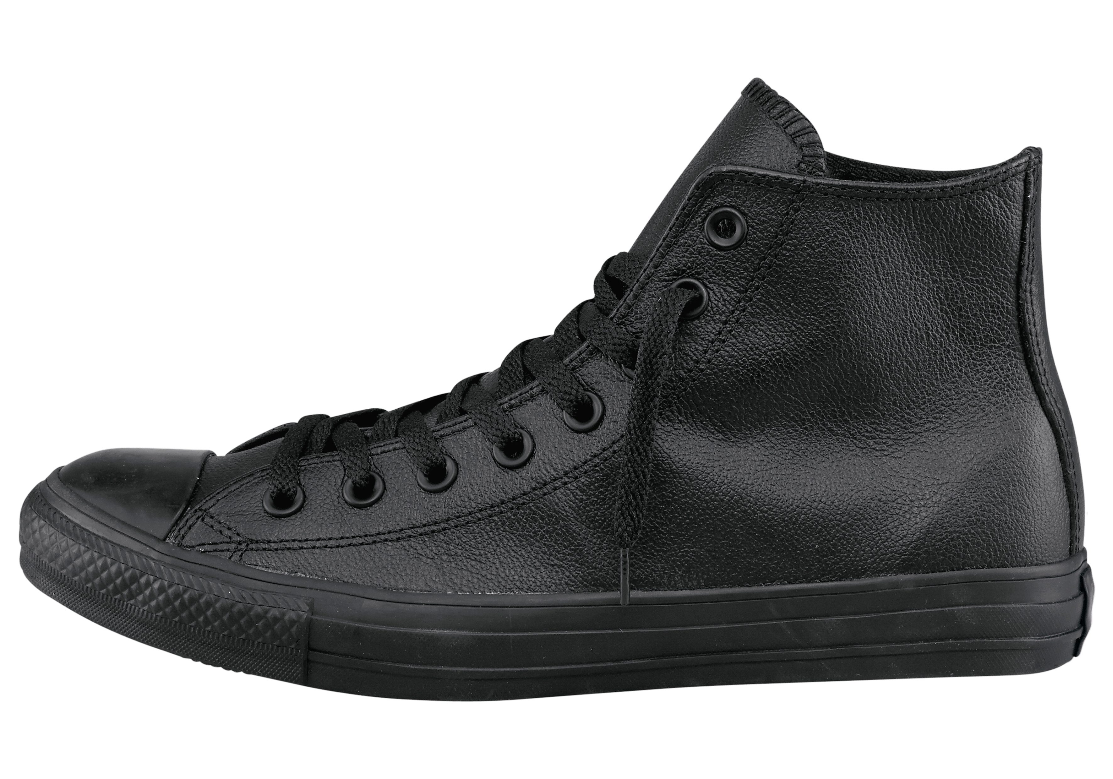 Converse Sneakers Chuck Taylor All Star Hi Monochroom Leer