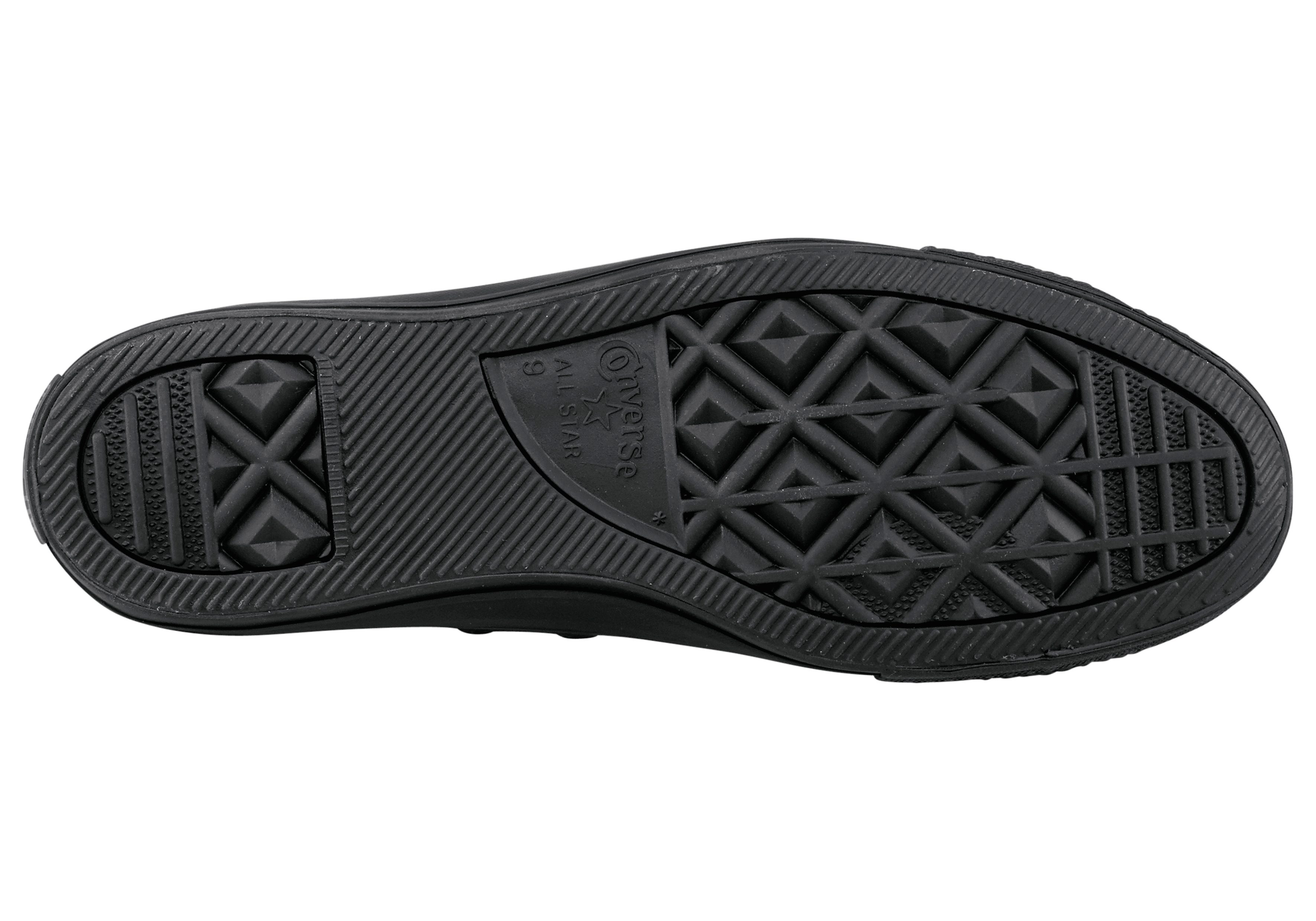 Converse Sneakers Chuck Taylor All Star Hi Monochroom Leer