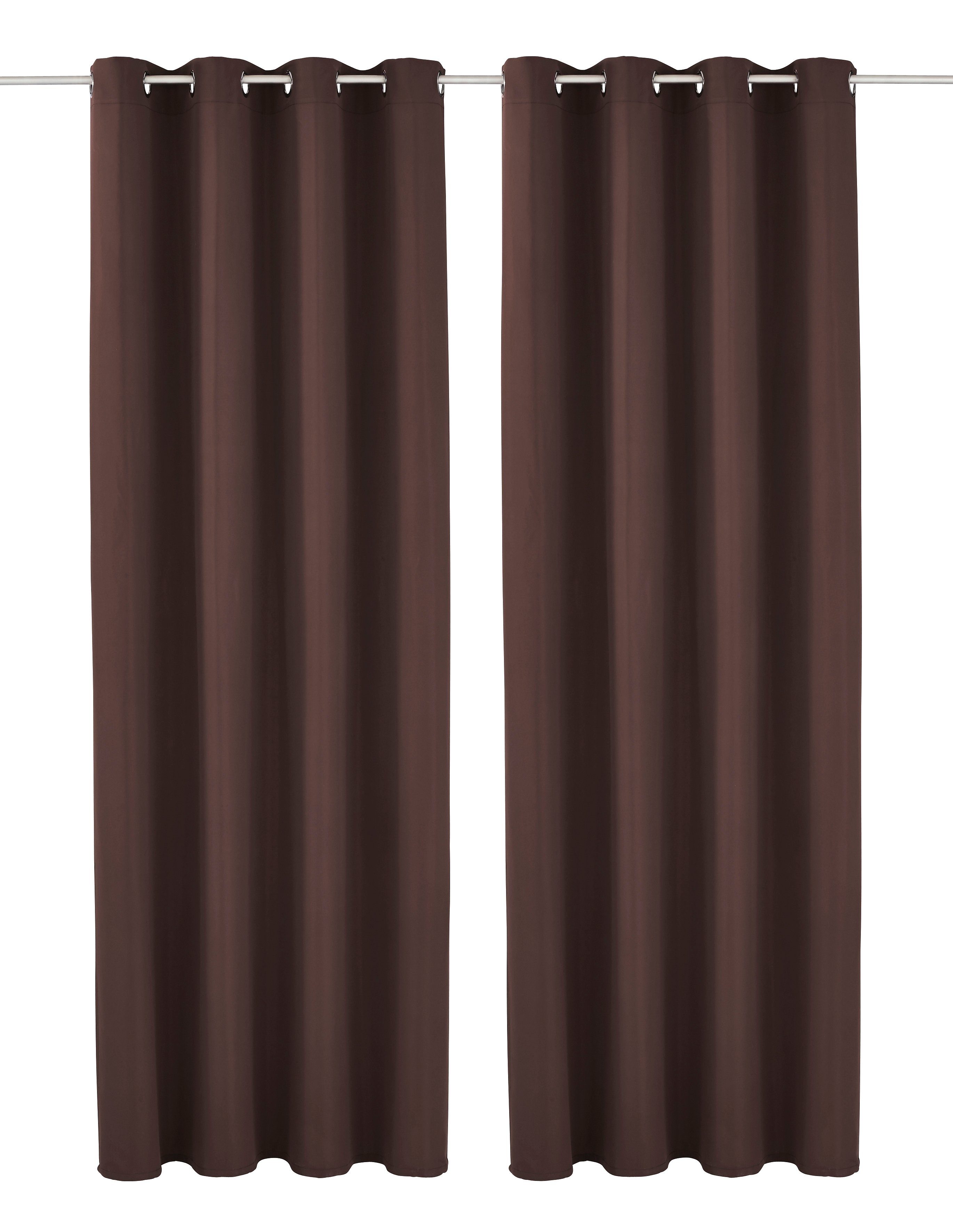 my home Gordijn Raja 2-pack, bestseller, effen, modern, onderhoudsvriendelijke microvezel (2 stuks)
