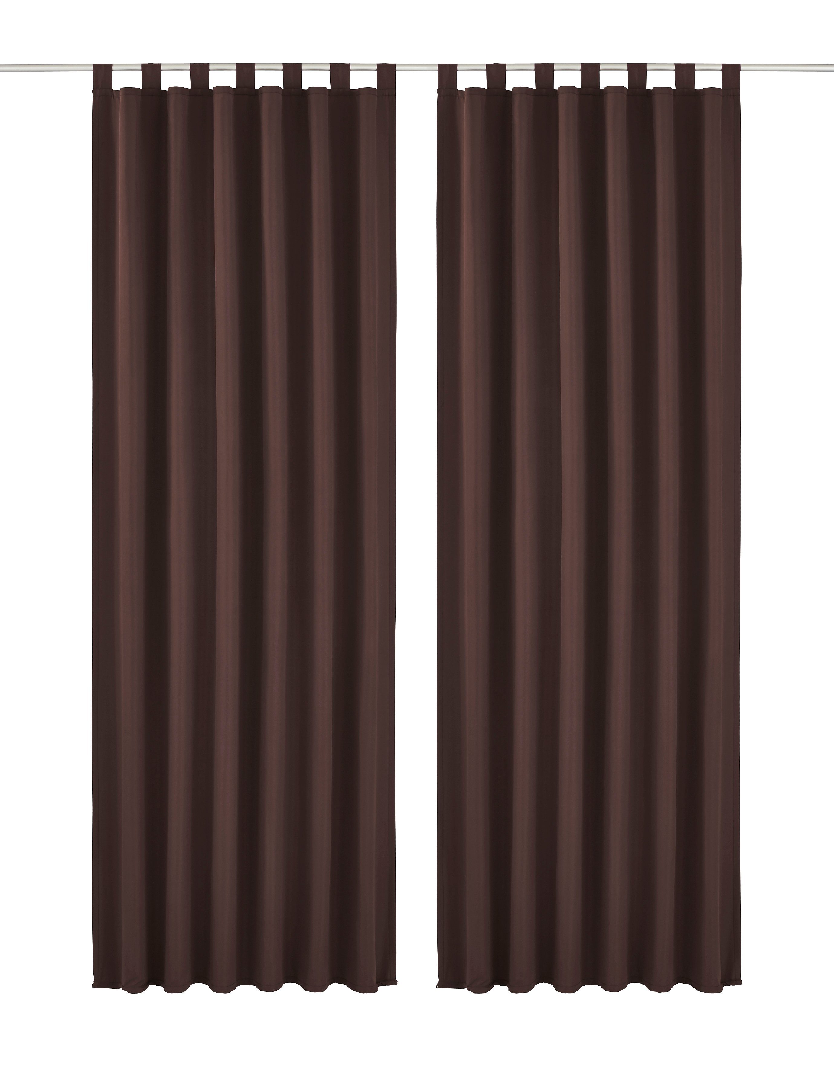 my home Gordijn Raja 2-pack, bestseller, effen, modern, onderhoudsvriendelijke microvezel (2 stuks)