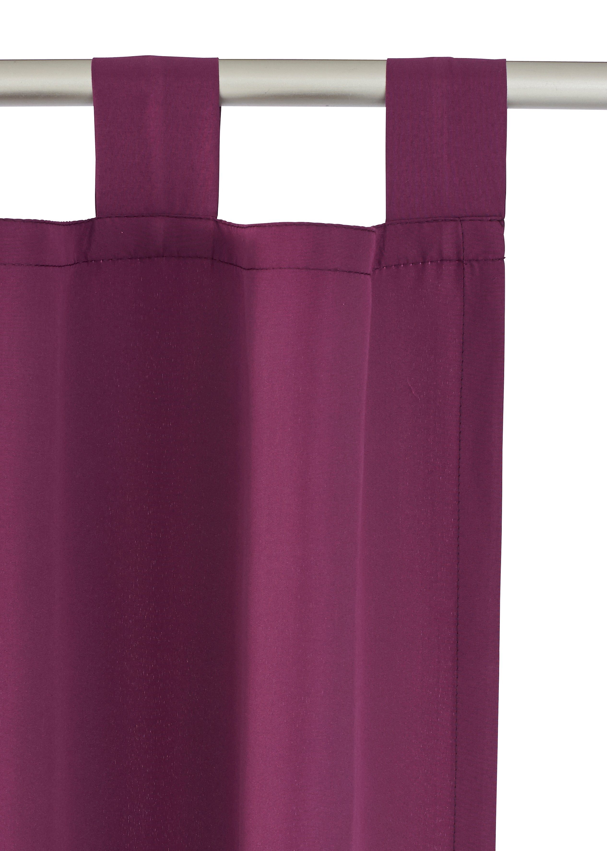 my home Gordijn Raja 2-pack, bestseller, effen, modern, onderhoudsvriendelijke microvezel (2 stuks)
