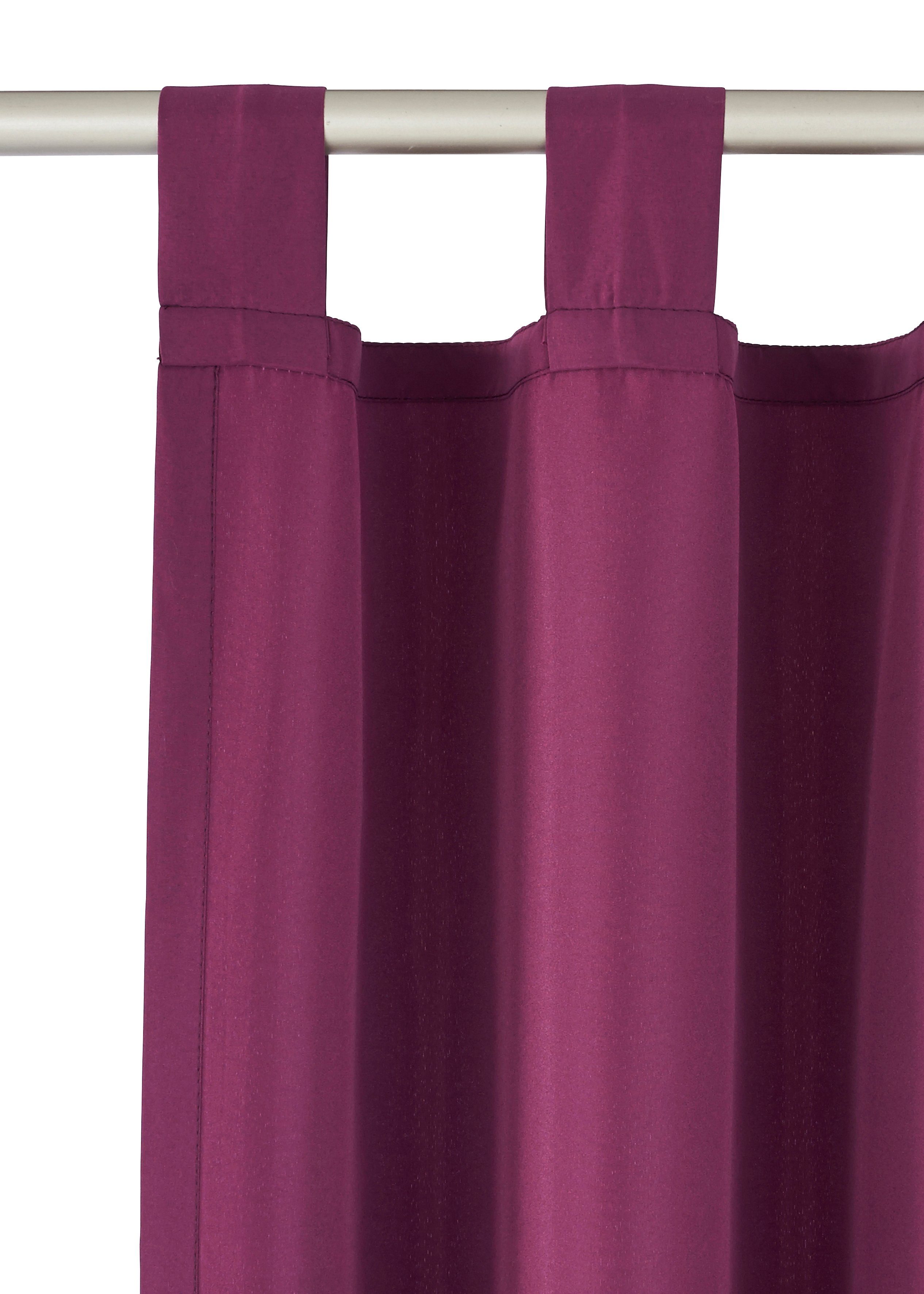 my home Gordijn Raja 2-pack, bestseller, effen, modern, onderhoudsvriendelijke microvezel (2 stuks)