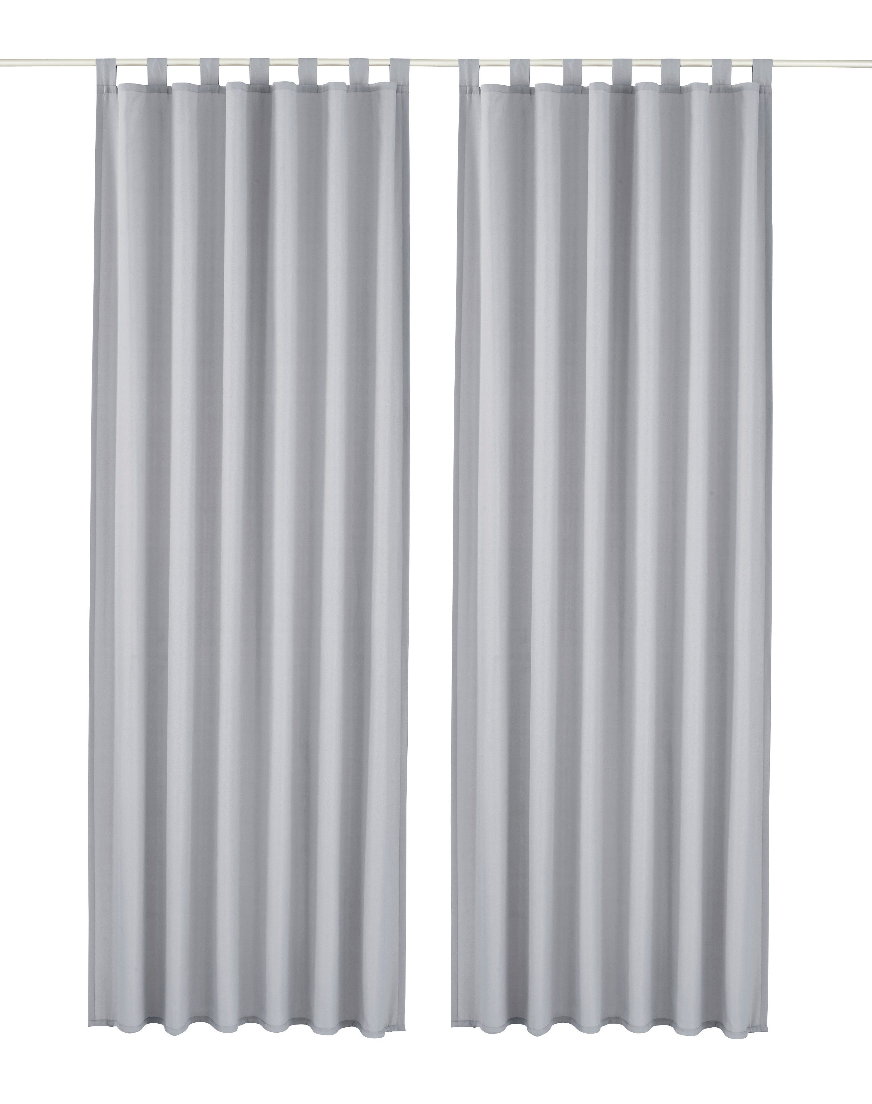my home Gordijn Raja 2-pack, bestseller, effen, modern, onderhoudsvriendelijke microvezel (2 stuks)