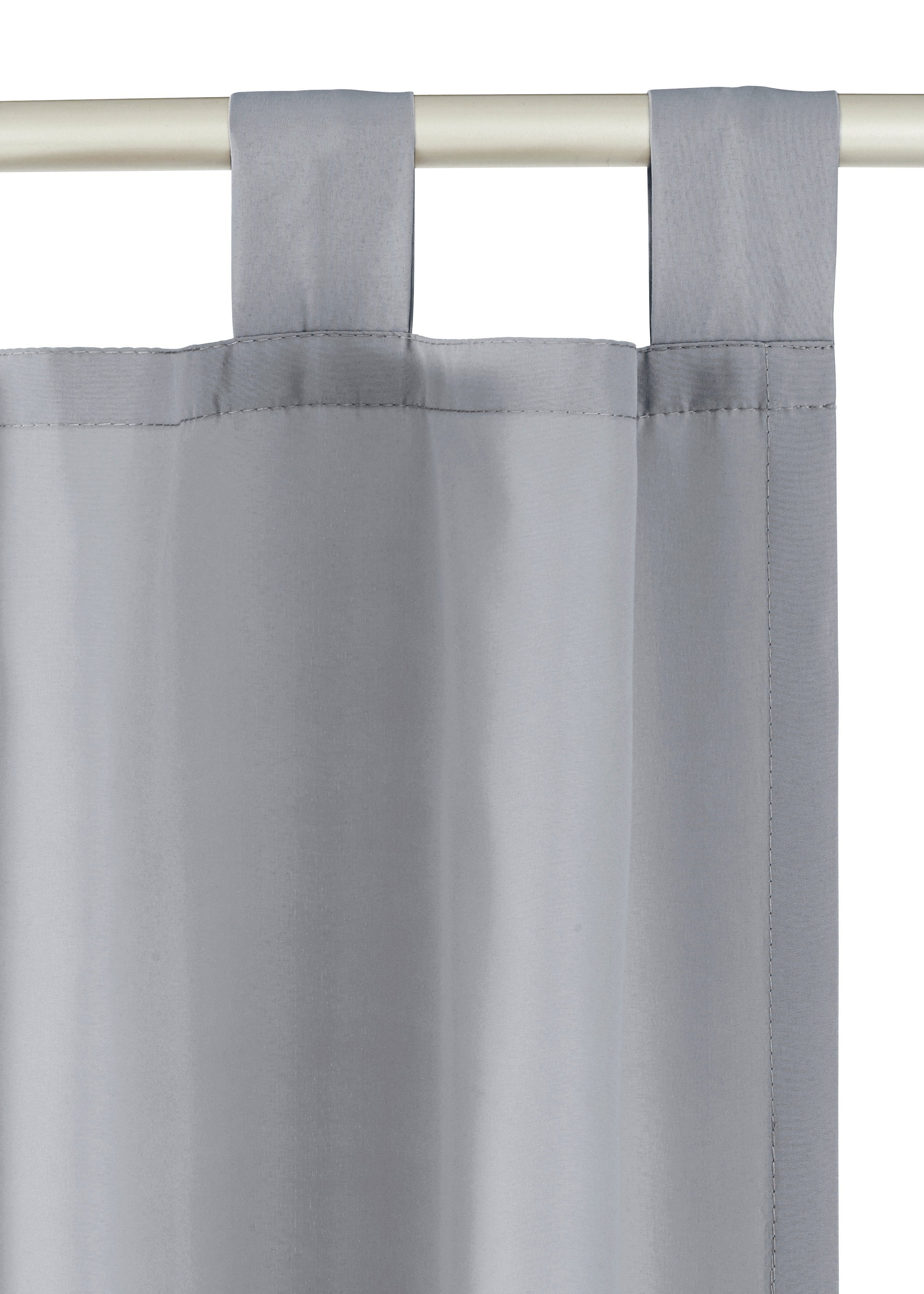 my home Gordijn Raja 2-pack, bestseller, effen, modern, onderhoudsvriendelijke microvezel (2 stuks)