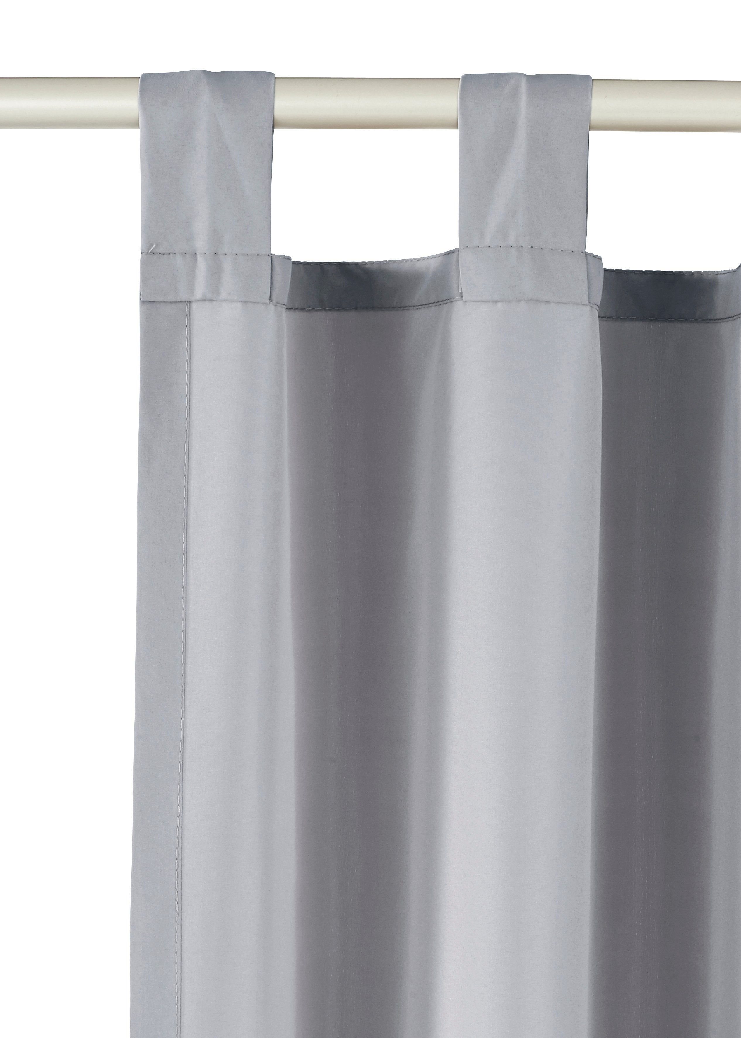 my home Gordijn Raja 2-pack, bestseller, effen, modern, onderhoudsvriendelijke microvezel (2 stuks)