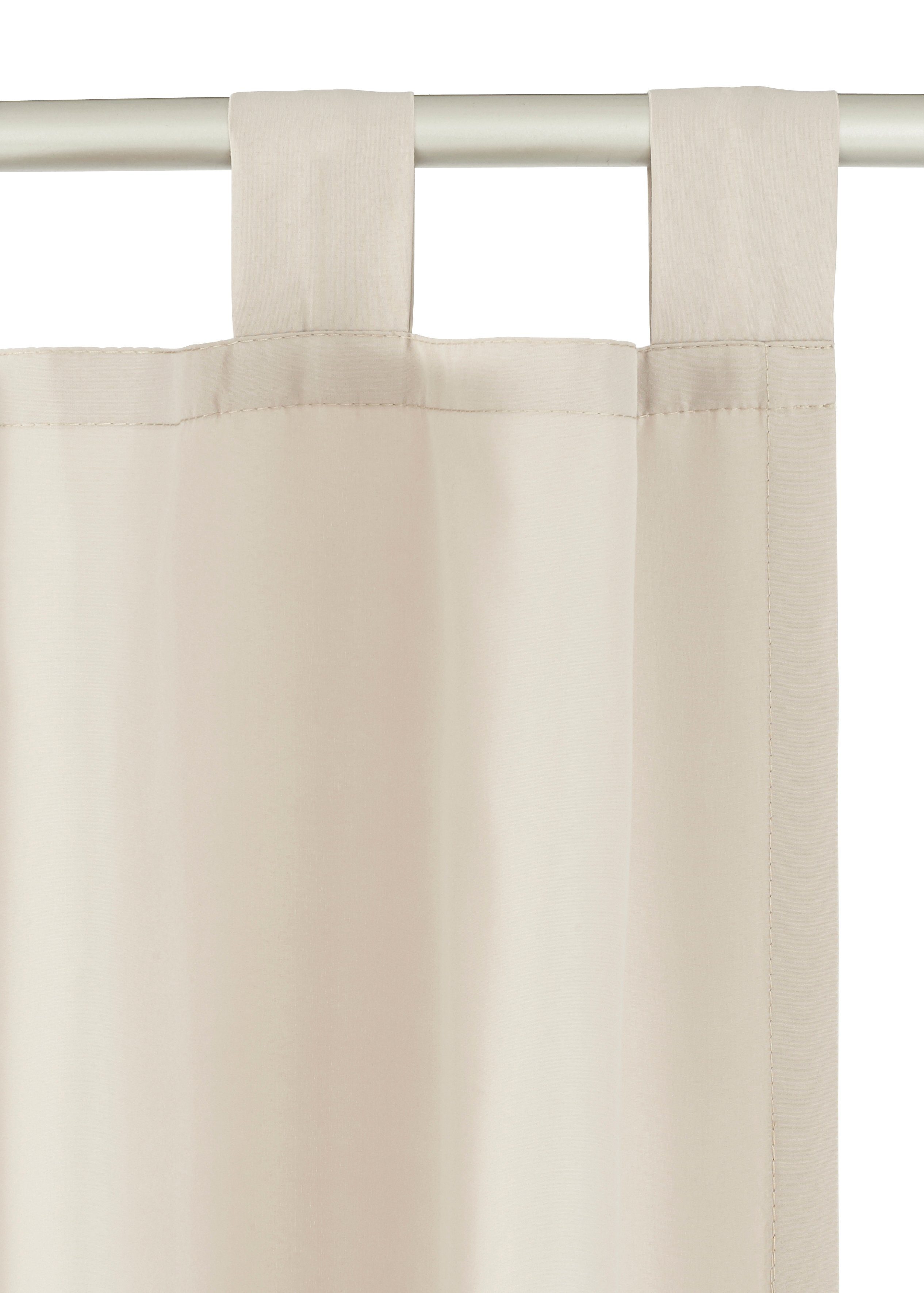 my home Gordijn Raja 2-pack, bestseller, effen, modern, onderhoudsvriendelijke microvezel (2 stuks)