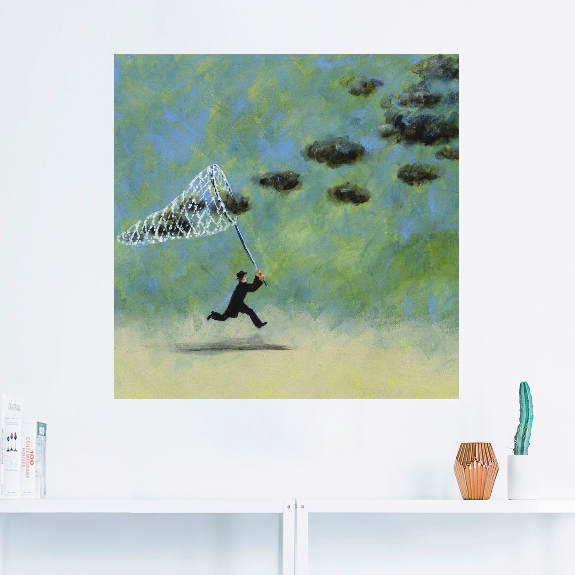 Artland Artprint Wolkenvanger als artprint op linnen, poster, muursticker in verschillende maten