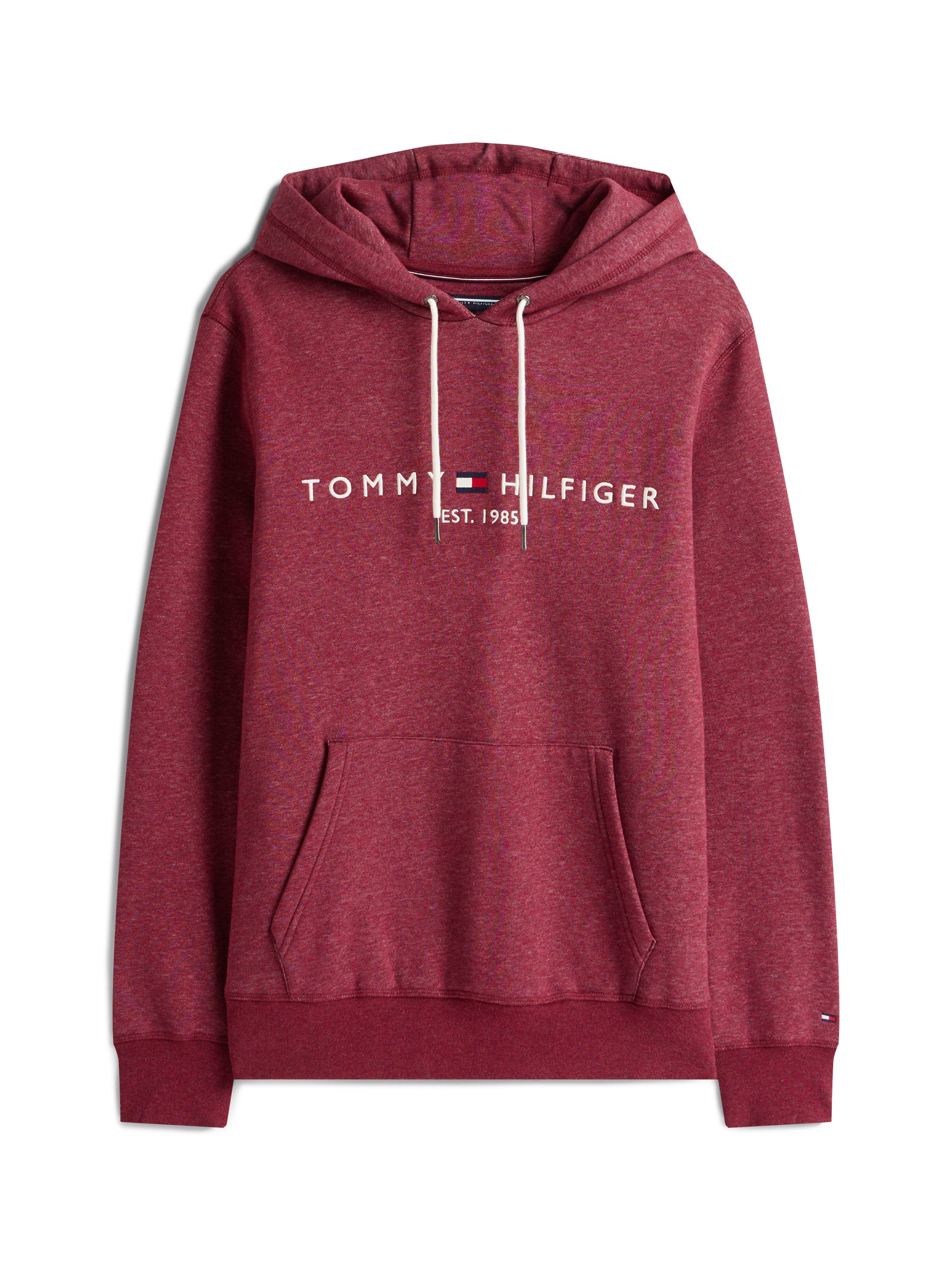 Tommy Hilfiger Hoodie TOMMY LOGO HOODY met capuchon en kangoeroezak