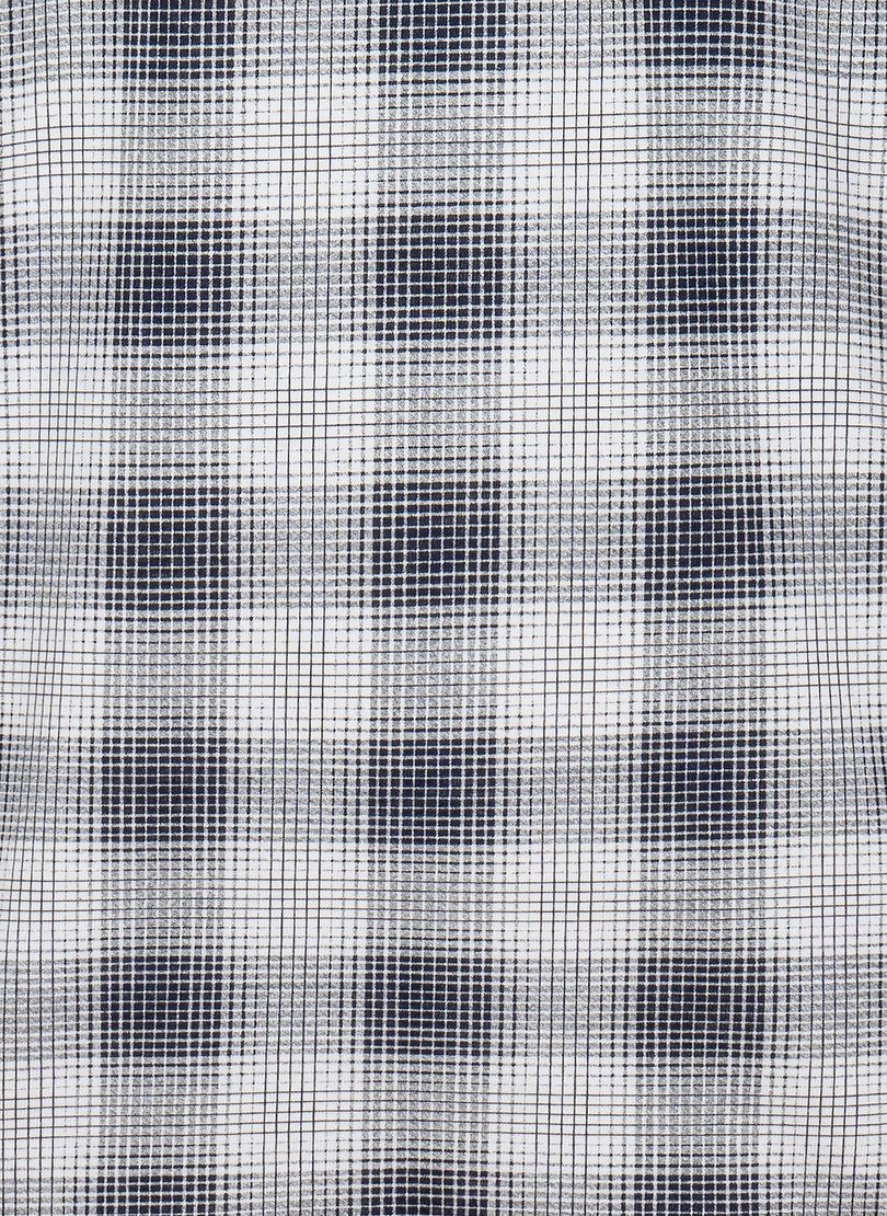 Trigema Pyjama TRIGEMA langarm slaapshirt met klassiek ruitpatroon (1-delig)