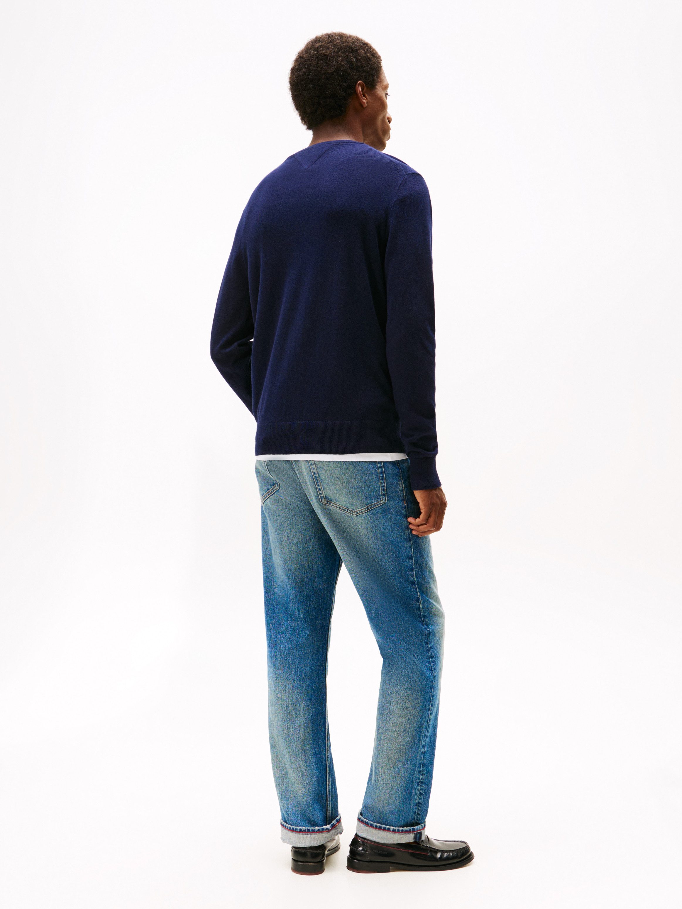 Tommy Hilfiger Trui met ronde hals PIMA ORG CTN CASHMERE CREW NECK