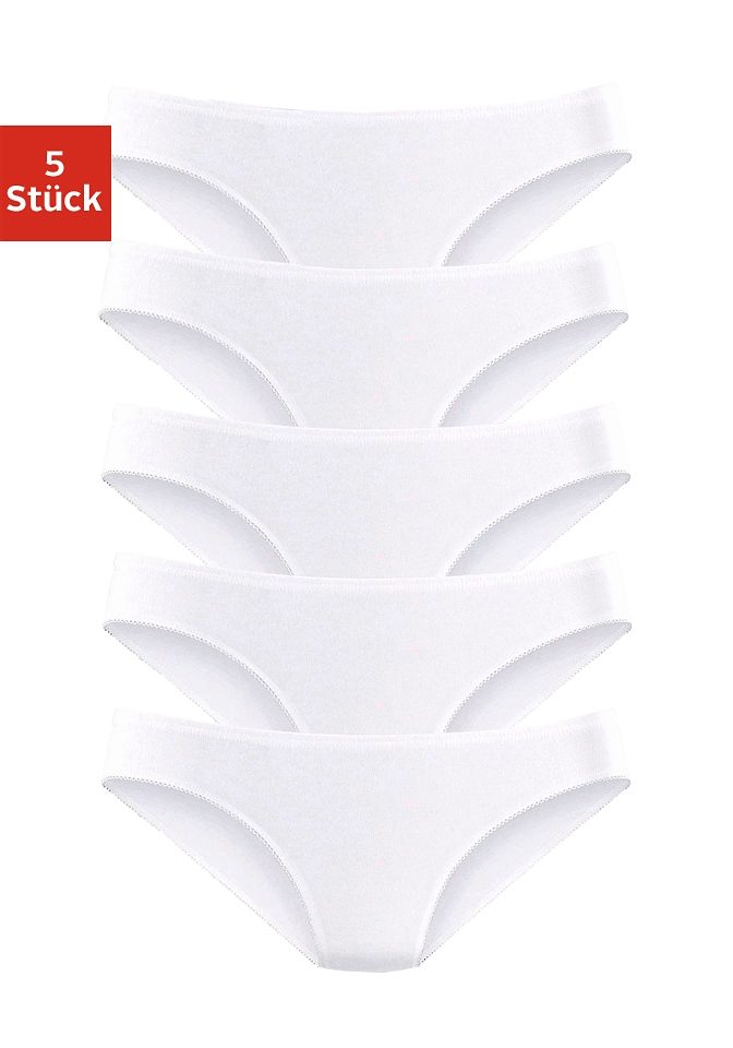 Petite fleur Bikinibroekje elastische katoenkwaliteit (5 stuks, Set van 5)