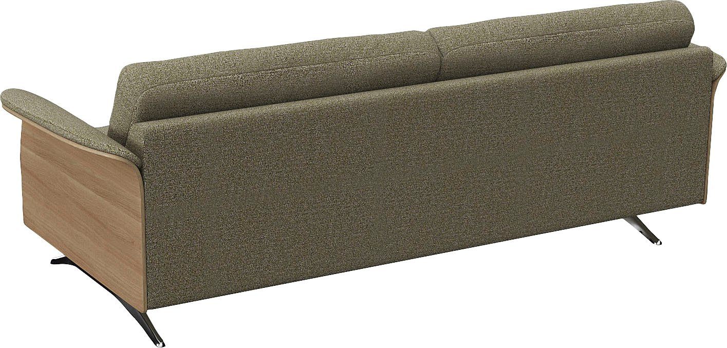 FLEXLUX 3-zitsbank Glow, super comfortabel door hoogwaardige zitopbouw met verenvering