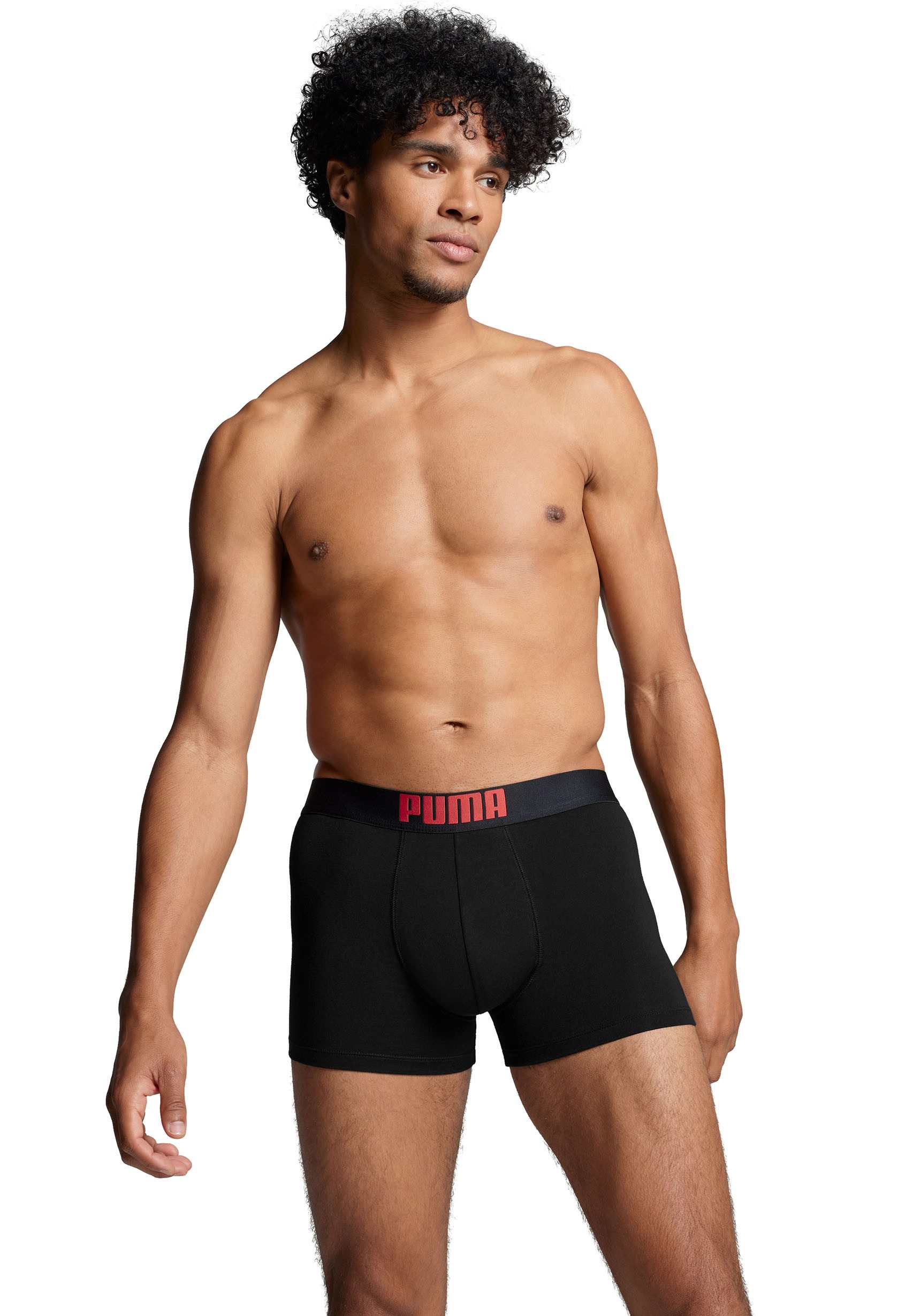 PUMA Boxershort met logoband (2 stuks, Set van 2)