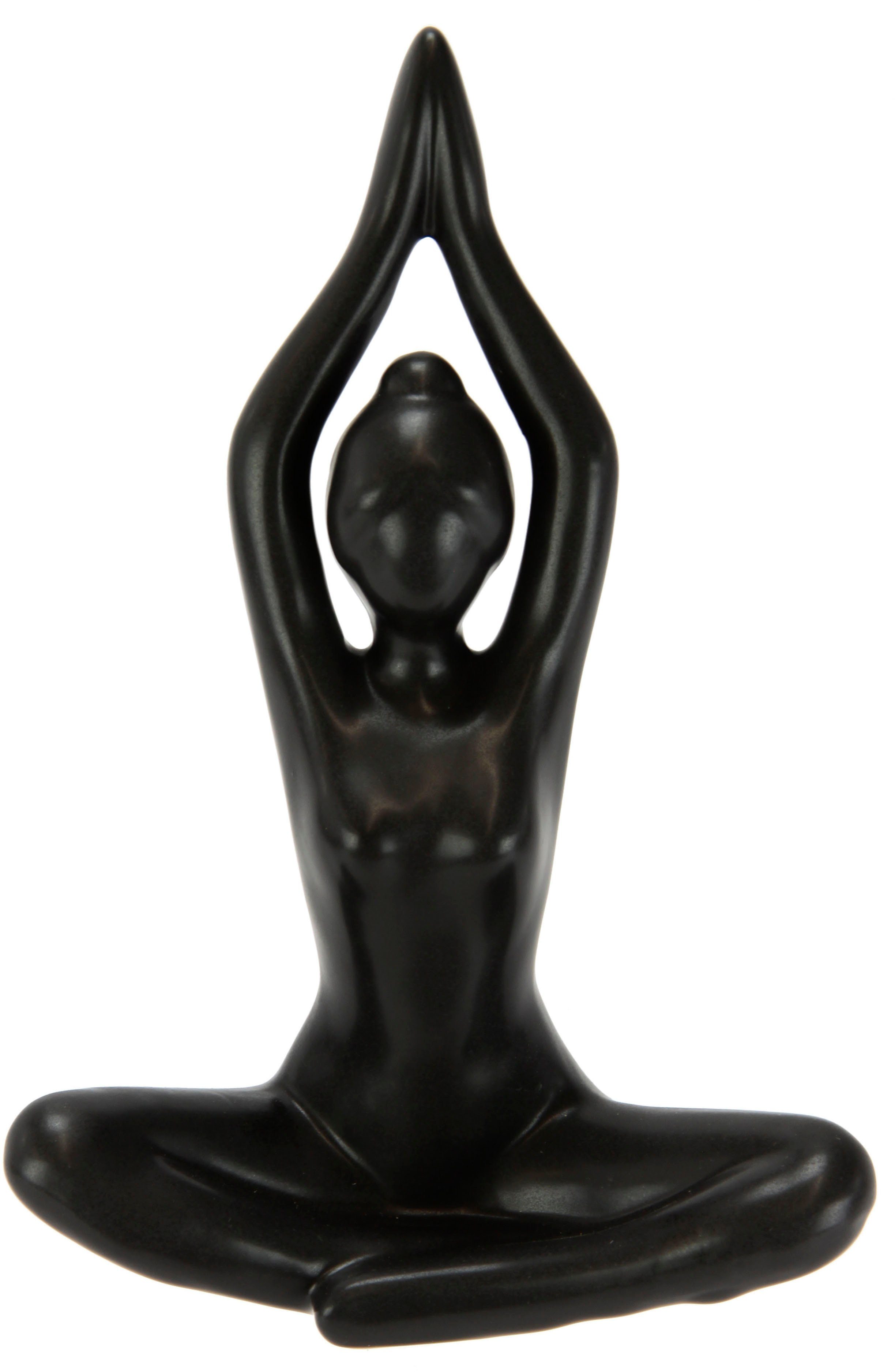 I.GE.A. Decoratief figuur Yogavrouw 2-delig set, yogafiguur, yogabeeld