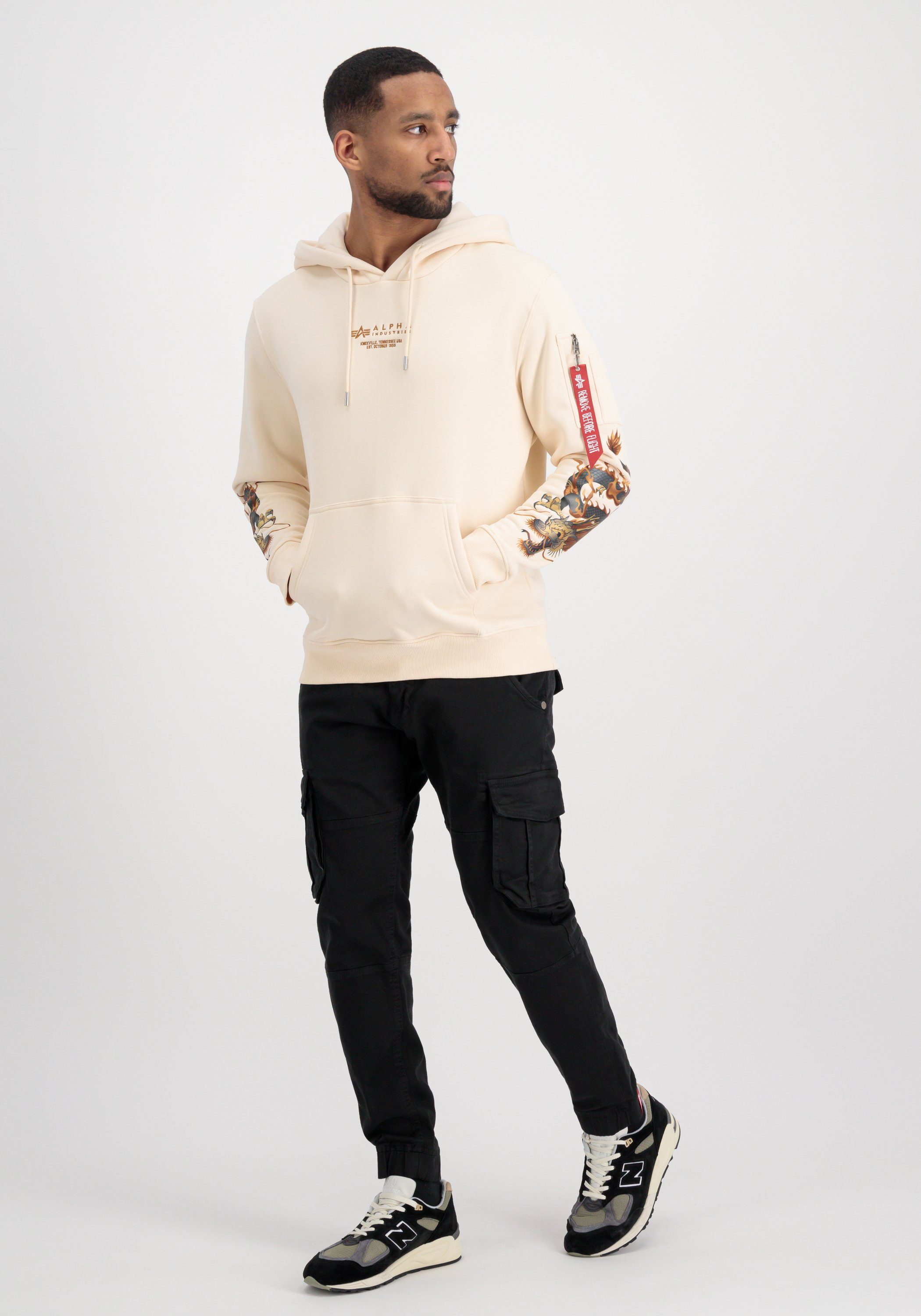 Alpha Industries Hoodie Alpha Industries Men - Hoodies Dragon EMB Hoodie