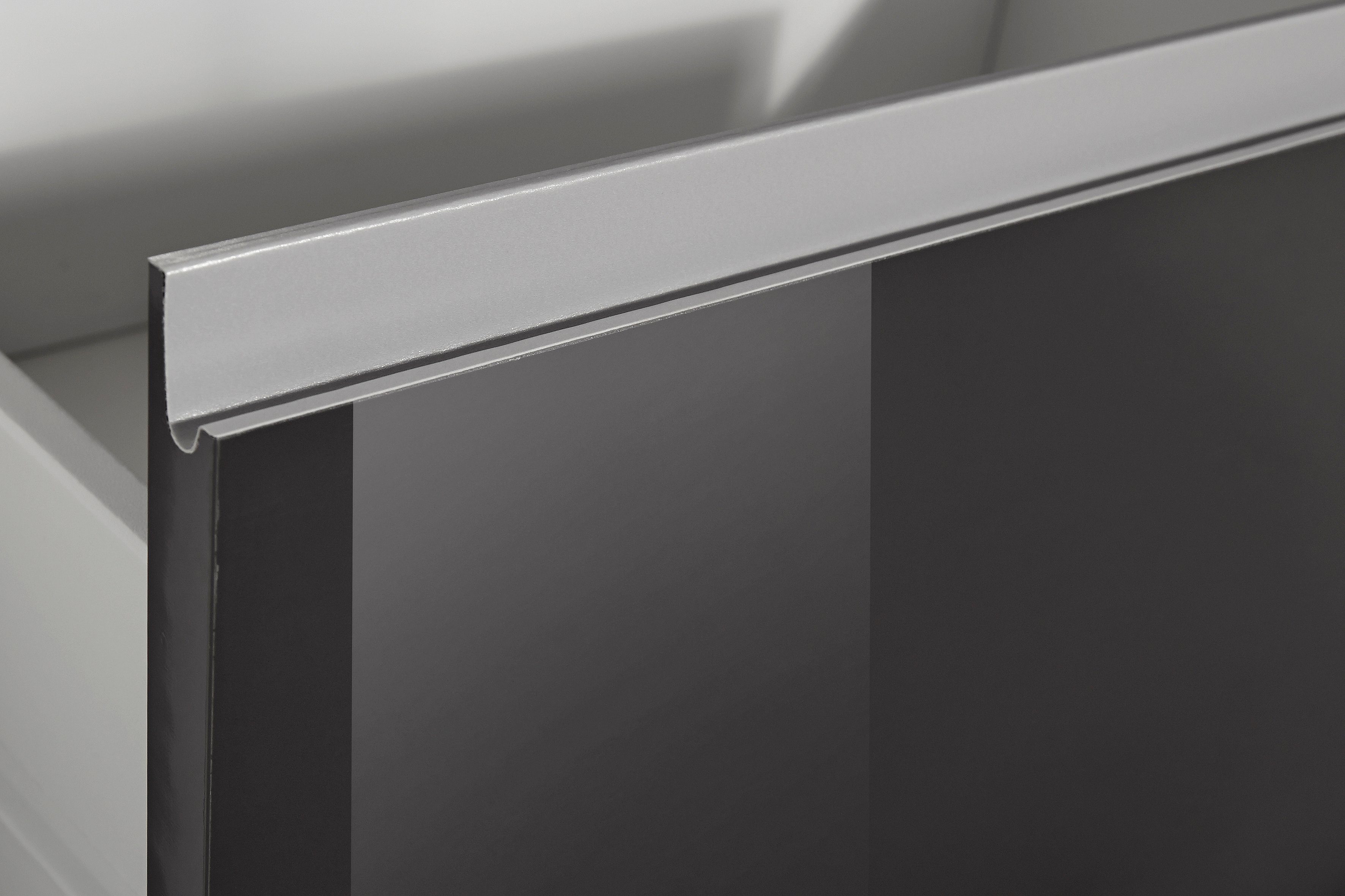 INOSIGN Dressoir Magic, commode, kast, dressoir met 2 deuren en 3 lades hoogglans gelakt (b/d/h) 180x40x80 cm