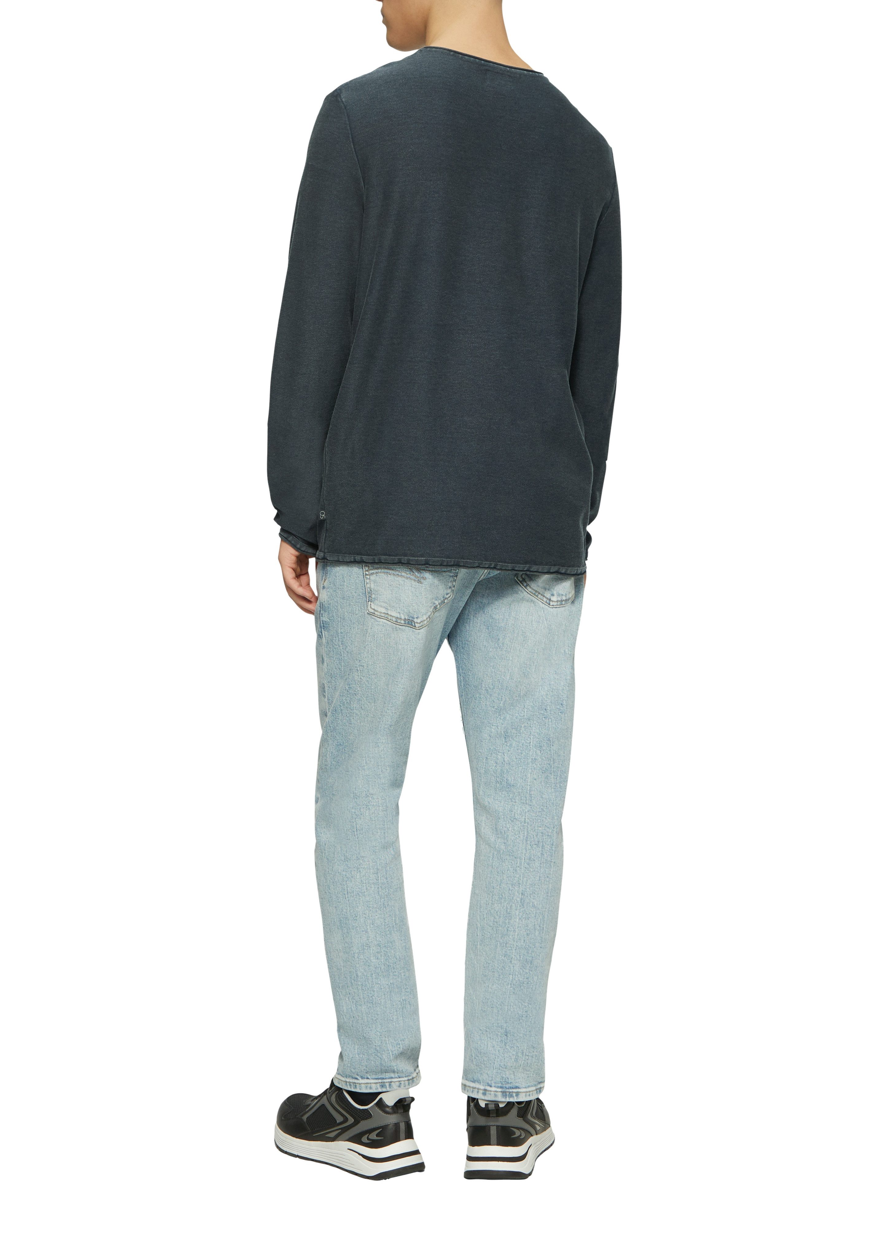 Q/S designed by Gebreide trui met rolrand