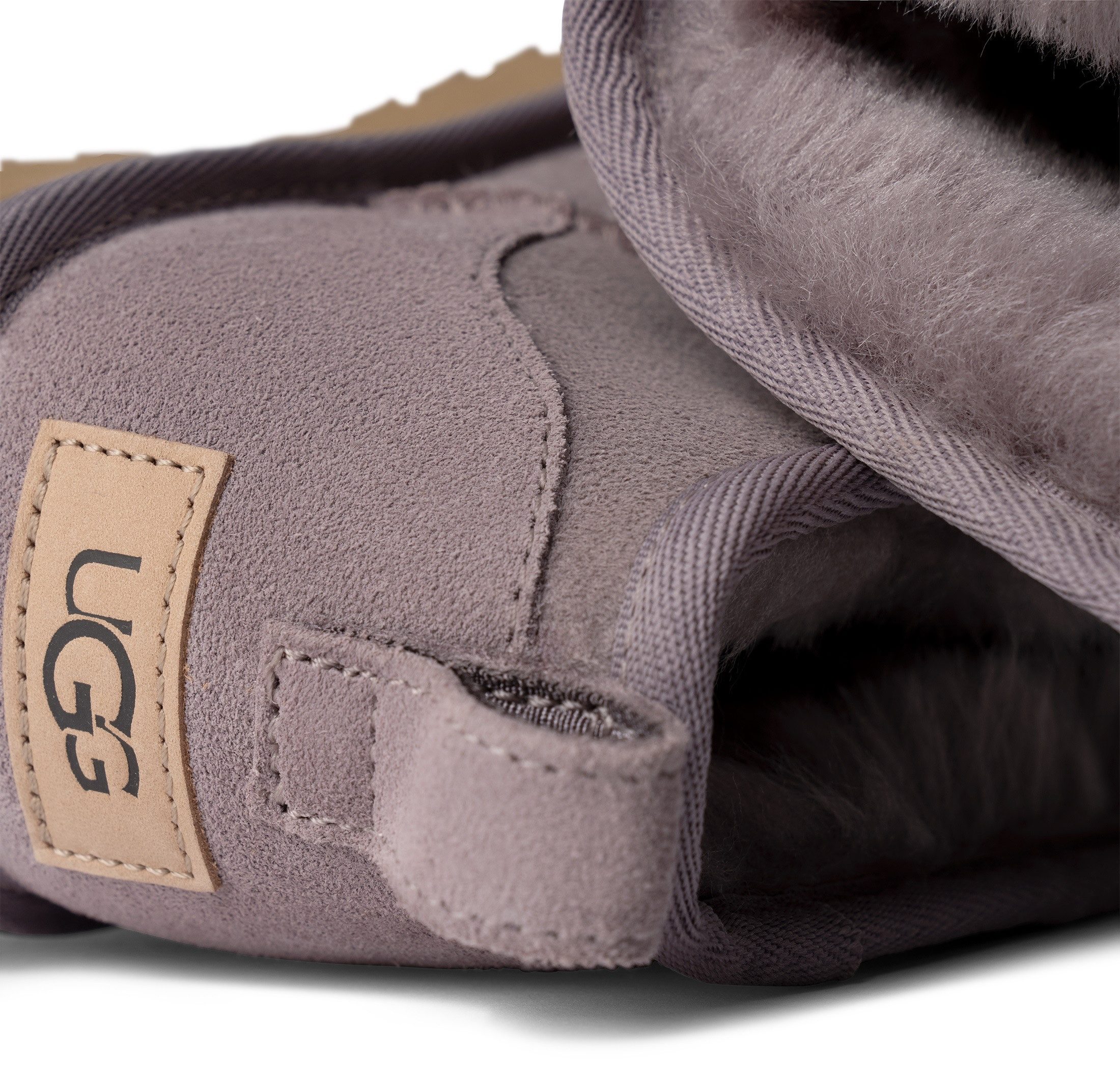 UGG Boots zonder sluiting Classic Ultra Mini comfortabele schoen, vrijetijdsschoen met logopatch