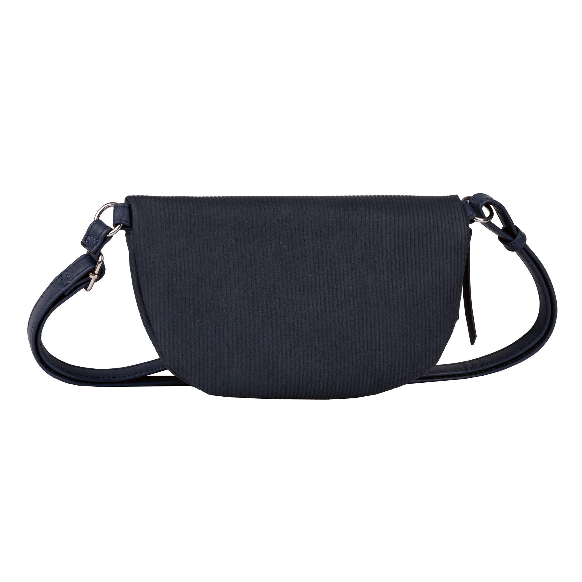 Tom Tailor Denim Buiktasje Rosie Cord functioneel en van kunstleer in winterlook van cord dames schoudertassen blauw