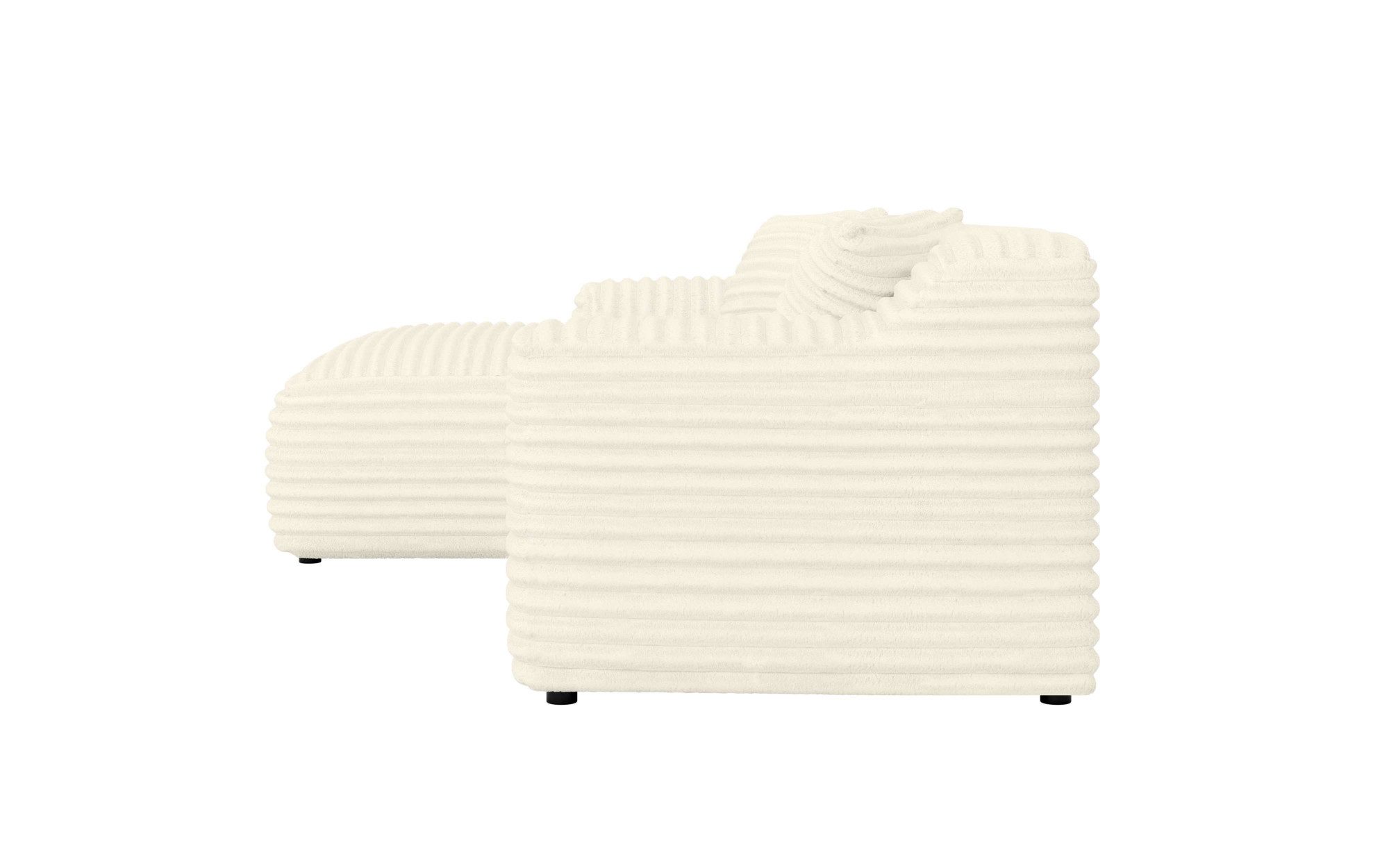 Home affaire Hoekbank LILLIANA Designsofa, L-Form mit Recamiere rechts/links bestellbar L-model