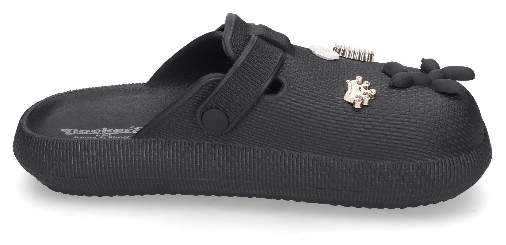 Dockers by Gerli Clogs , badslippers, zomerschoen met versieringen