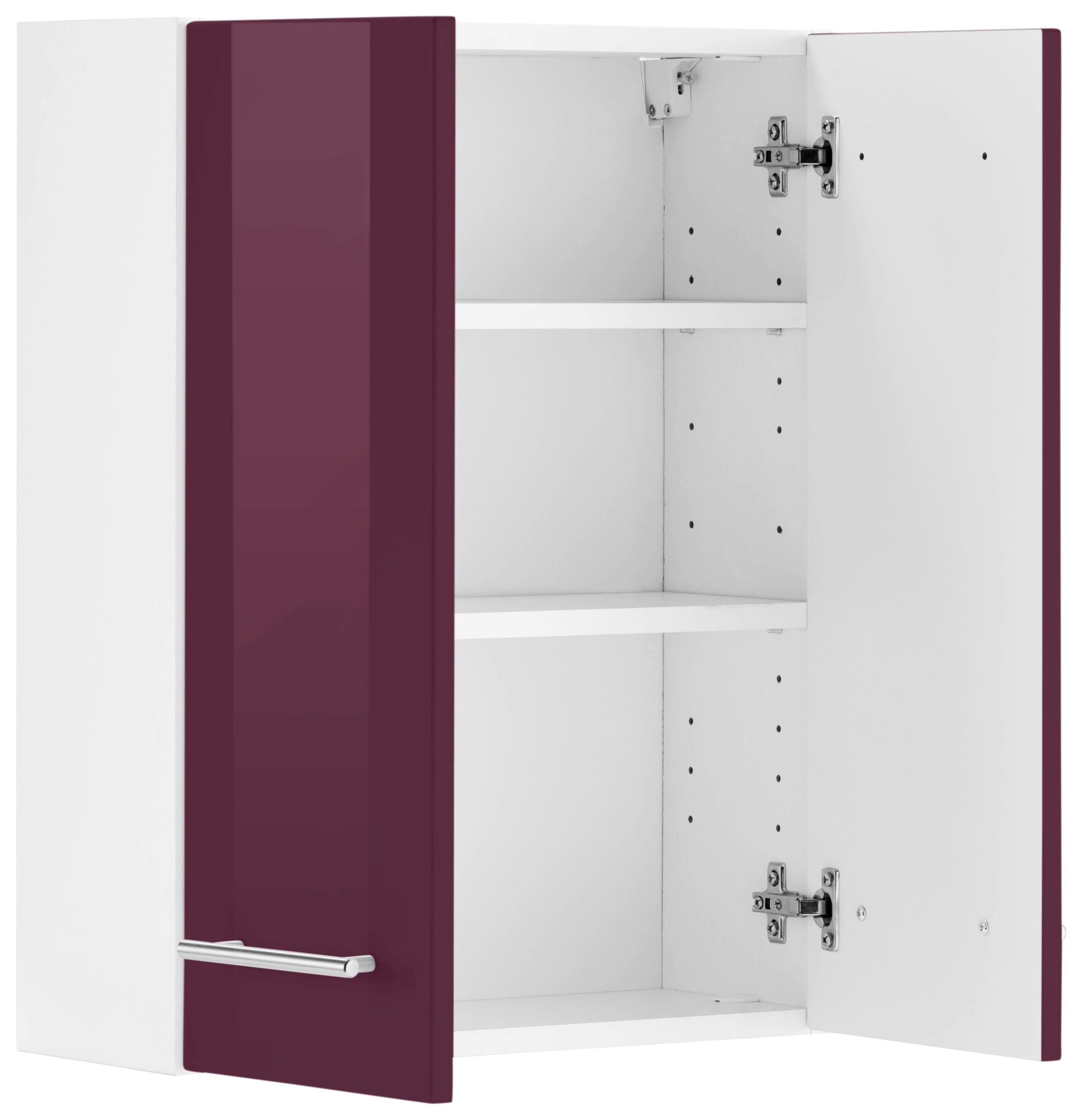 welltime Hangend kastje Venetië Badkamermeubel met breedte 50 cm, met metalen handgrepen