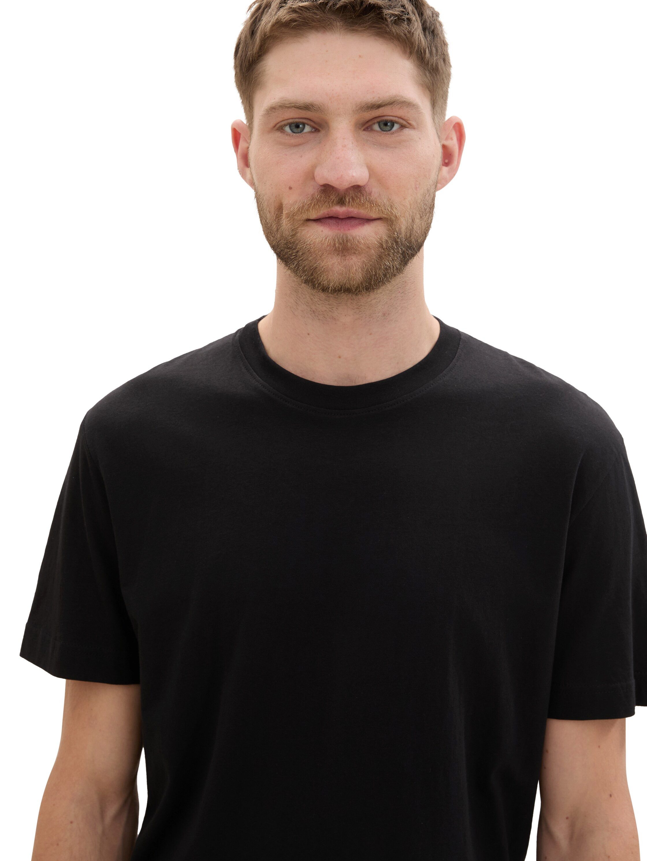 Tom Tailor T-shirt in driepack (set, 3-delig)