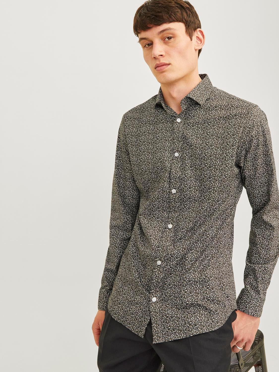 Jack & Jones Overhemd met lange mouwen JPRBLABLACKPOOL STRETCH LS SHIRT SN