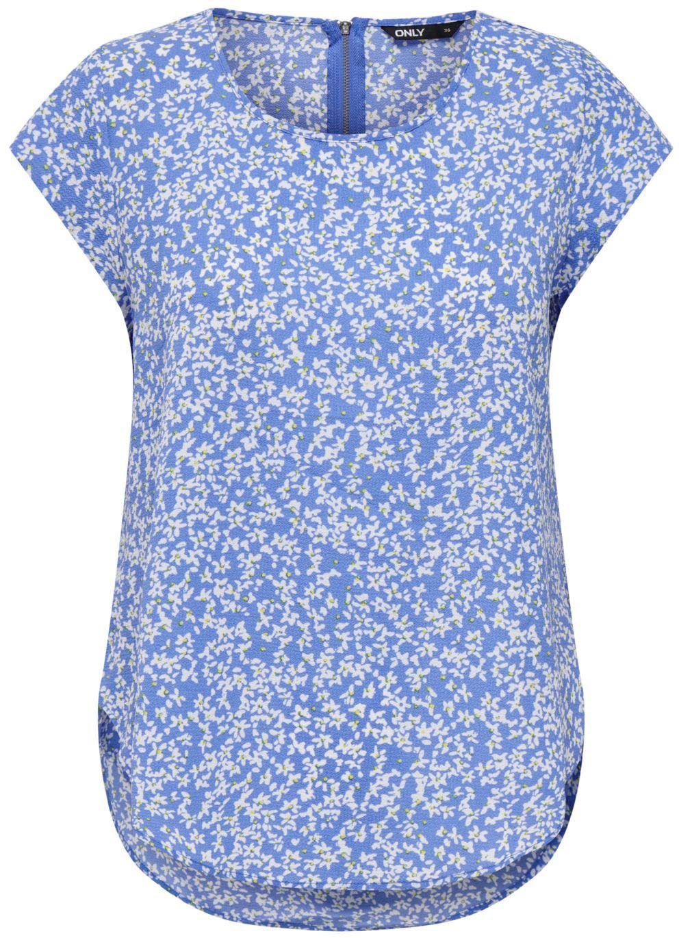 Only Shirtblouse ONLVIC S/S AOP TOP NOOS PTM