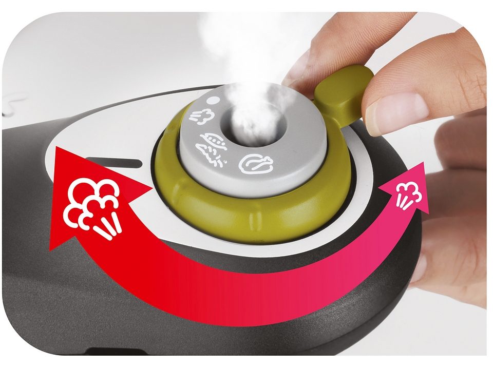 Tefal Snelkookpan Secure 5 Neo, stoompan inductie, inhoud 6L 5-voudig veiligheidssysteem, geschikt voor alle soorten fornuizen, p25307