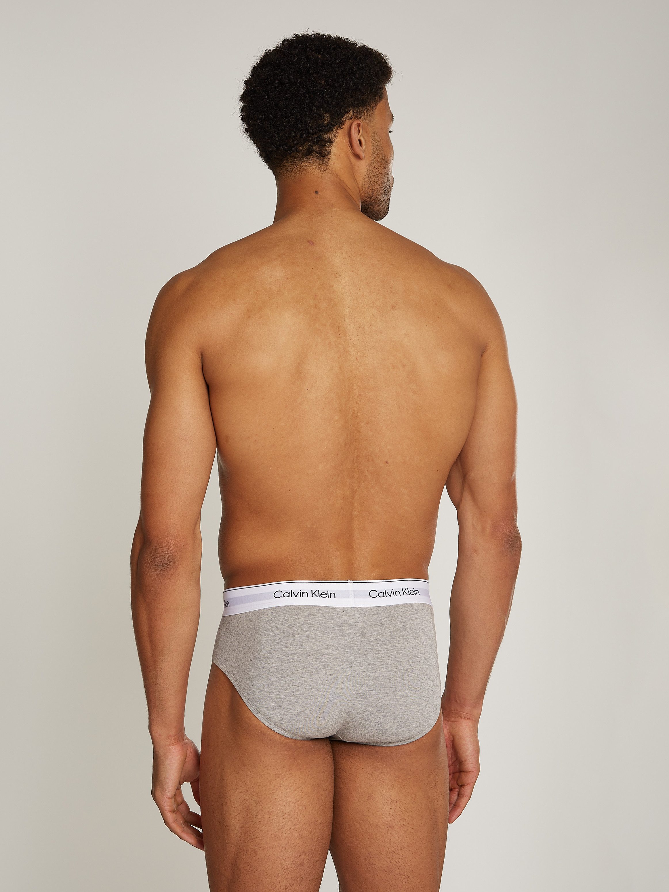 Calvin Klein Hipster HIP BRIEF 3PK met logo-elastische tailleband (3 stuks) (set 3 stuks)