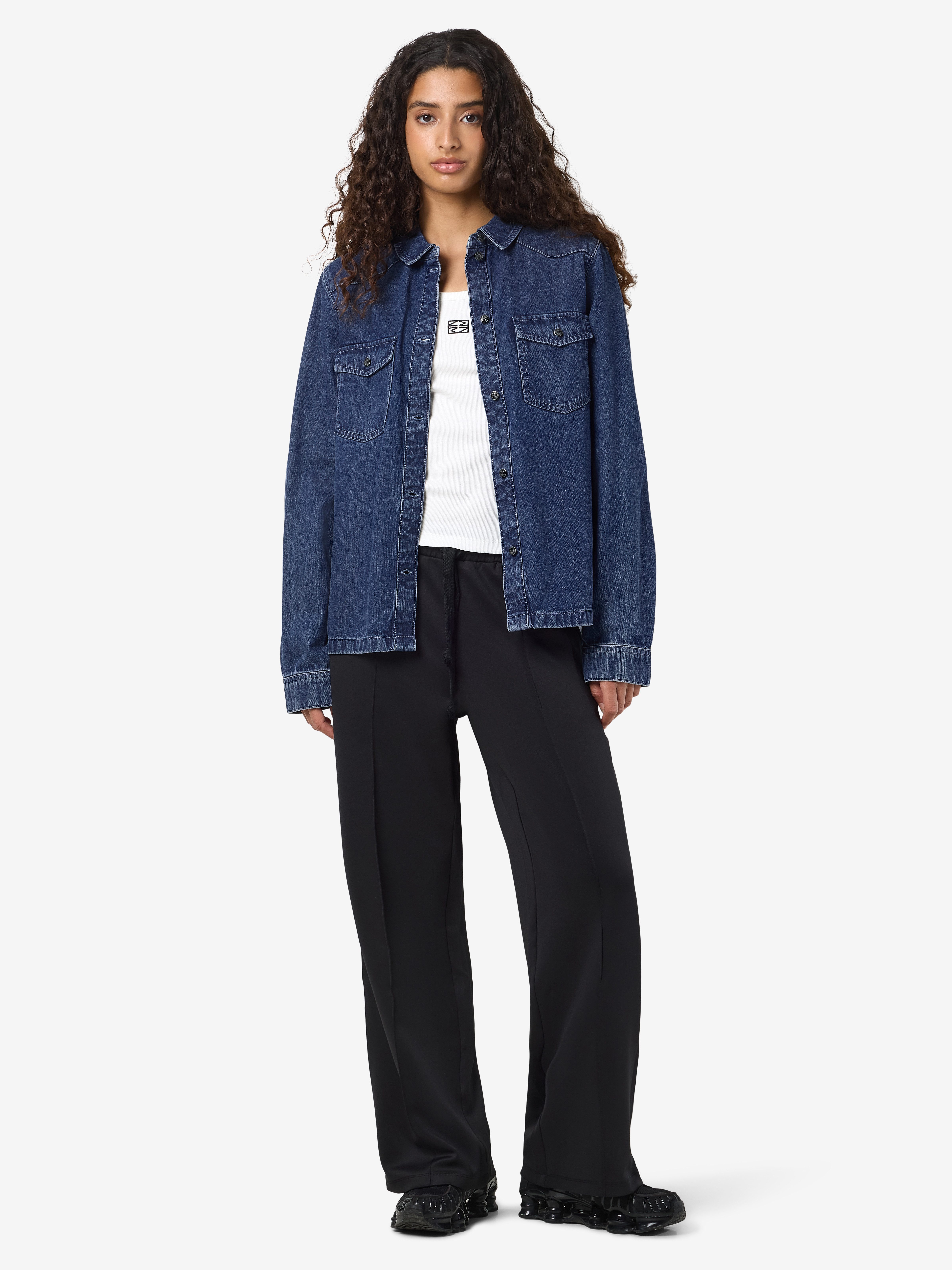 Noisy may Jeans blouse NMNEW SIGNE L/S DENIM SHIRT VI002MB NOOS
