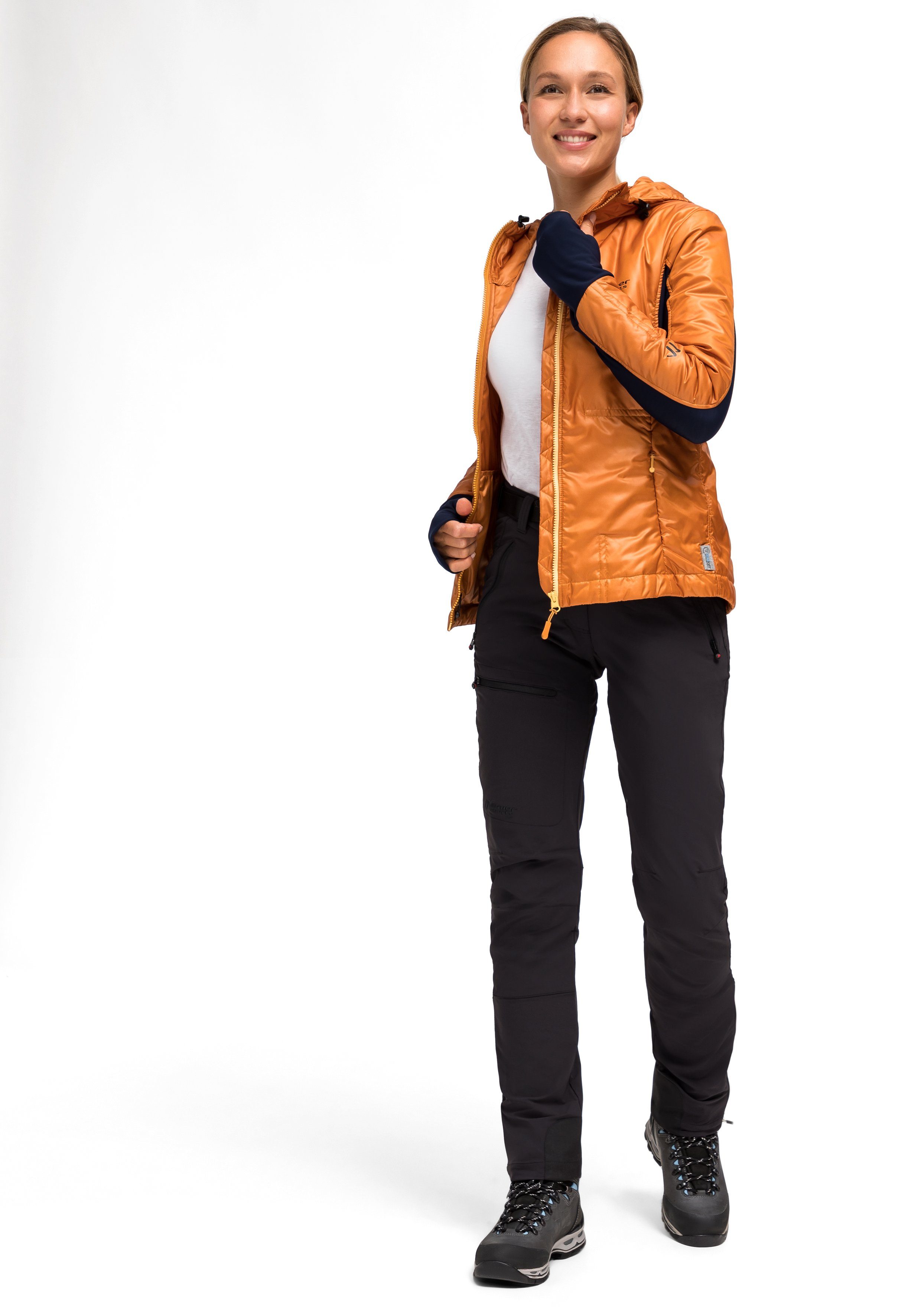 Maier Sports Functionele broek LANA Dames outdoorbroek, broek met 3 ruime zakken, wandelbroek