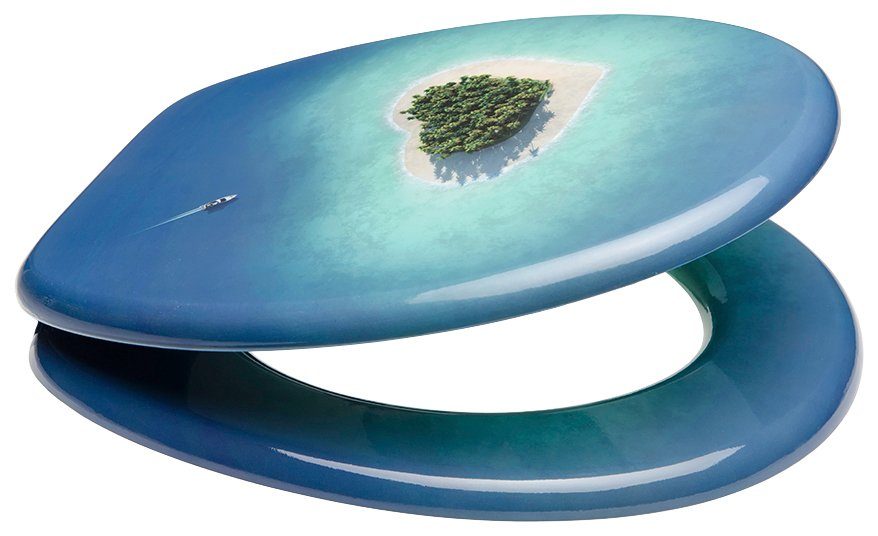 Sanilo Toiletzitting Dream Island met soft-closemechanisme