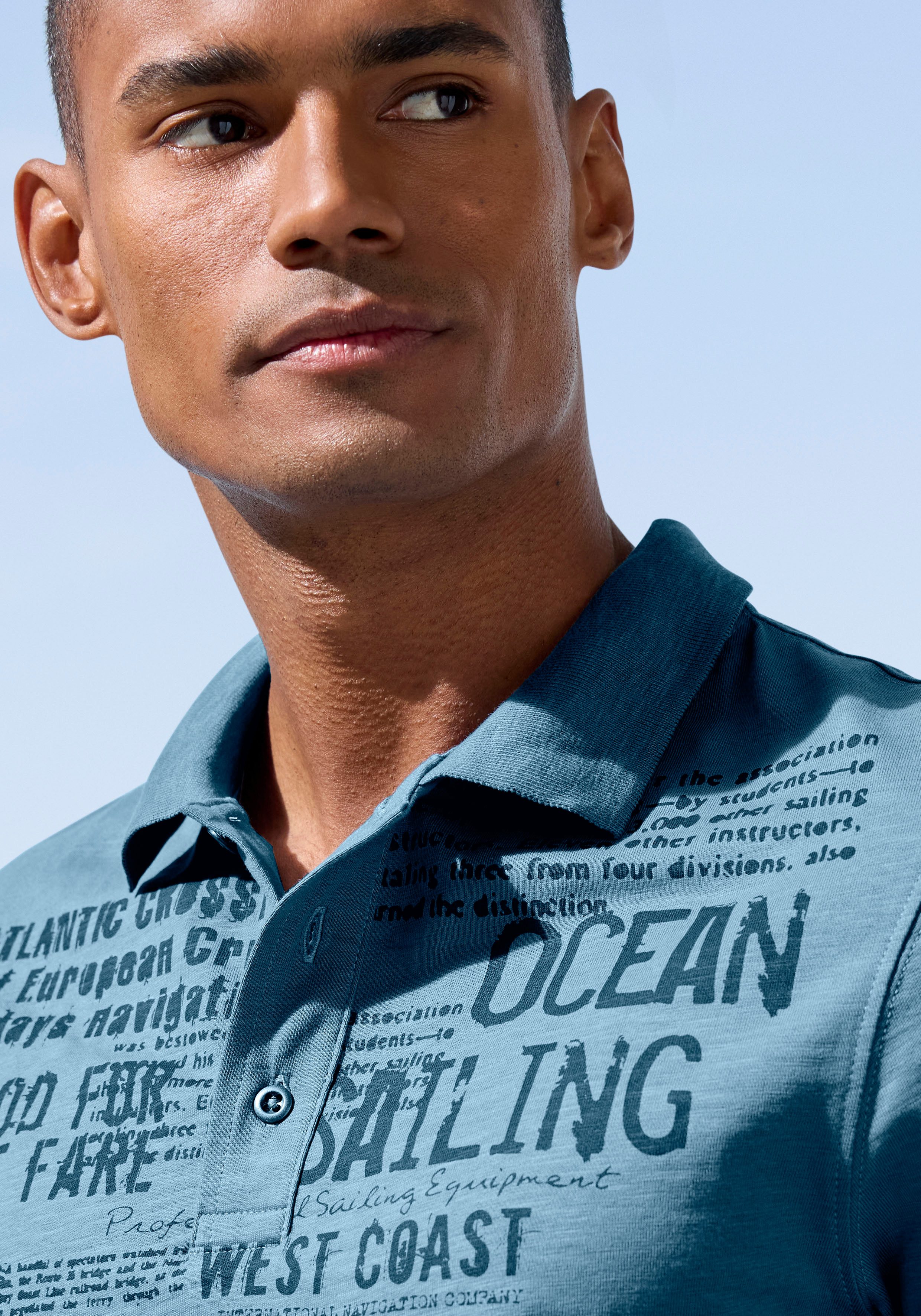 John Devin Poloshirt Met print